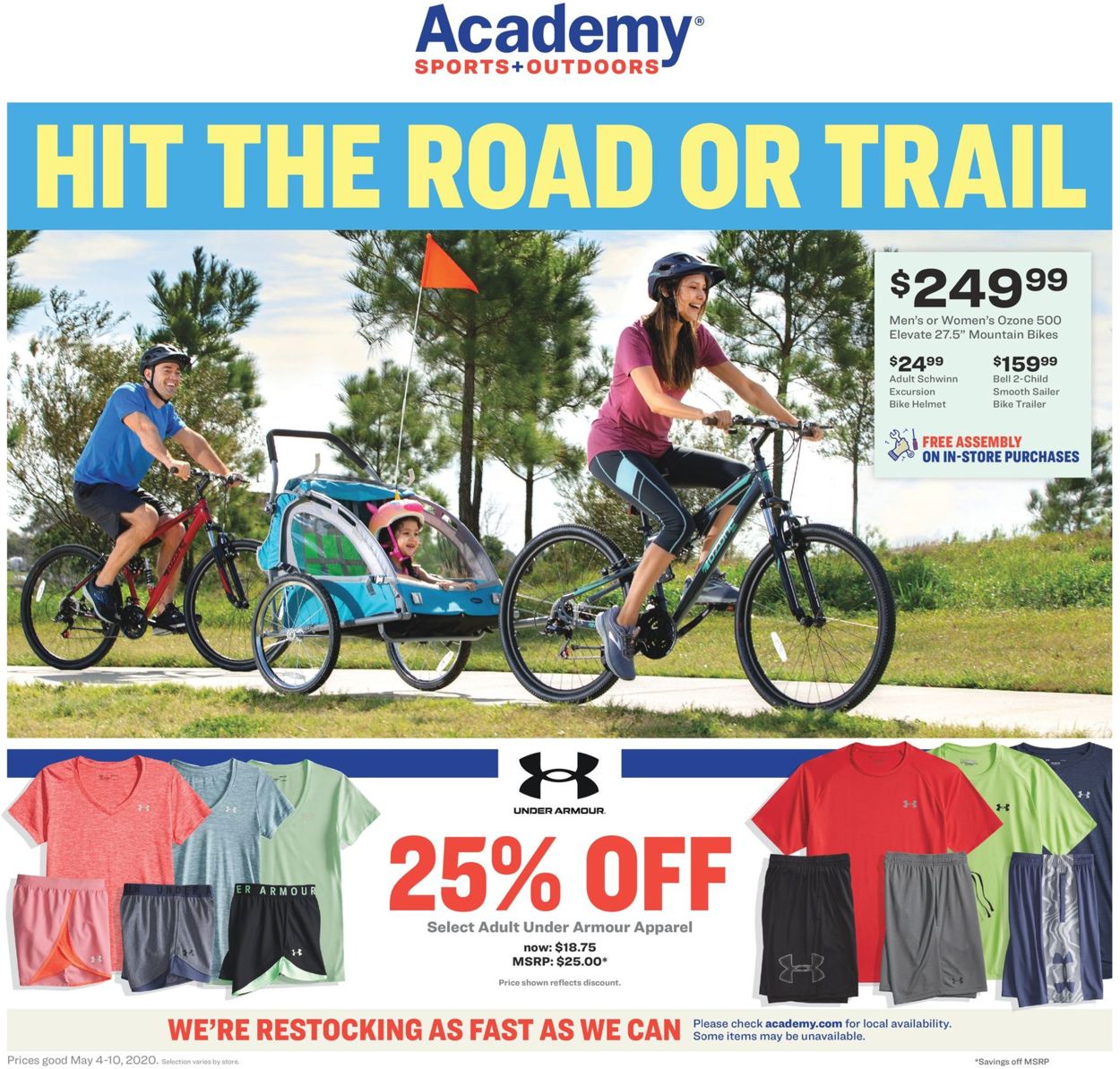 Catalogue Academy Sports from 05/04/2020