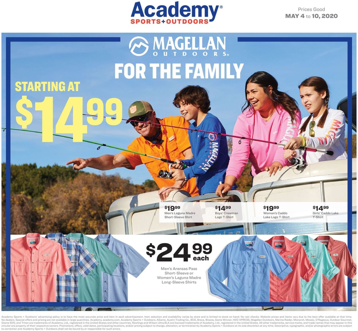 Catalogue Academy Sports from 05/04/2020