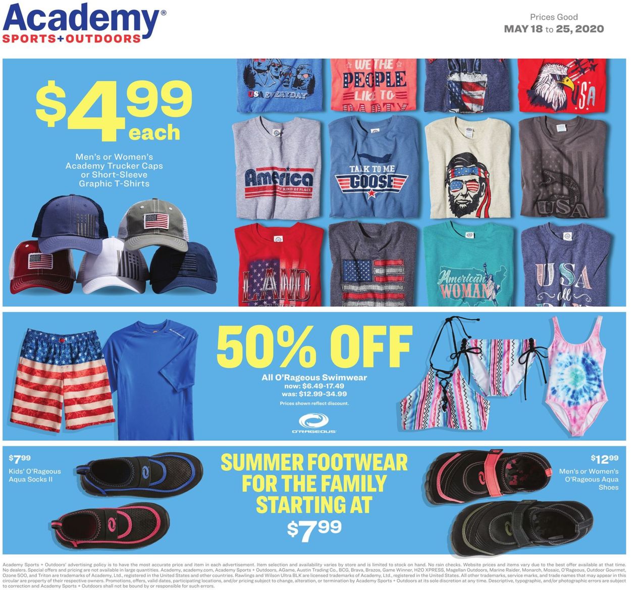 Catalogue Academy Sports from 05/18/2020