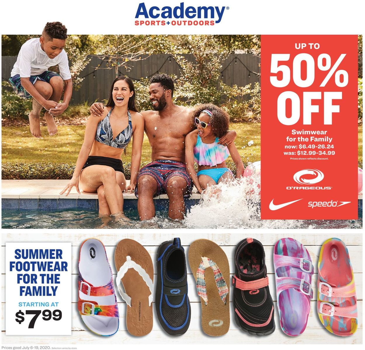 Catalogue Academy Sports from 07/06/2020