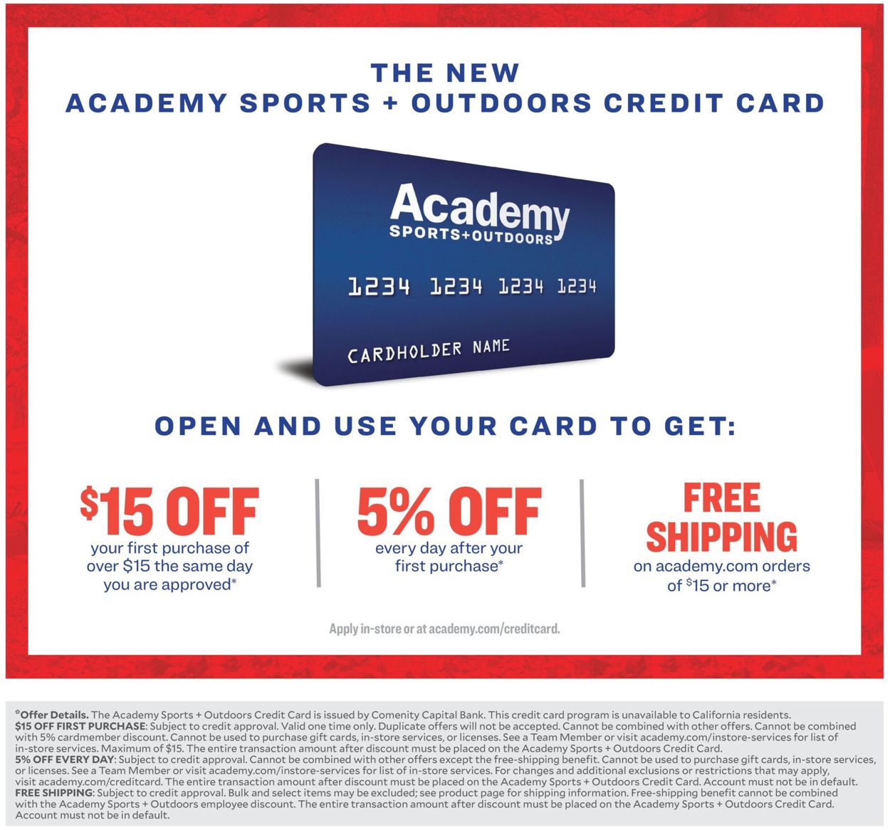 Catalogue Academy Sports from 07/06/2020
