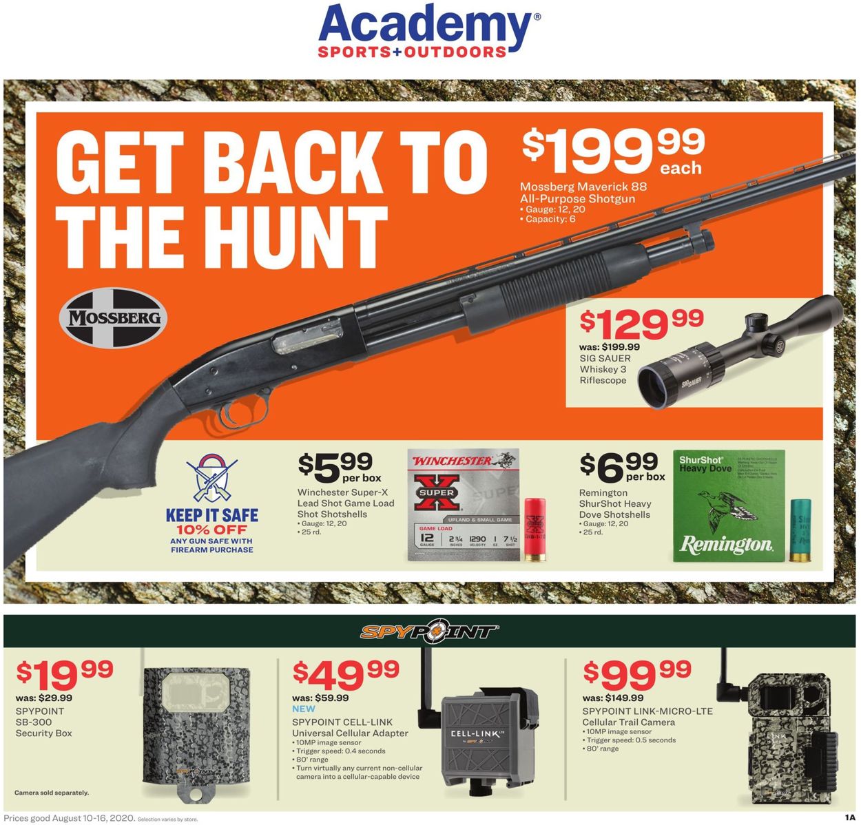 Catalogue Academy Sports from 08/10/2020