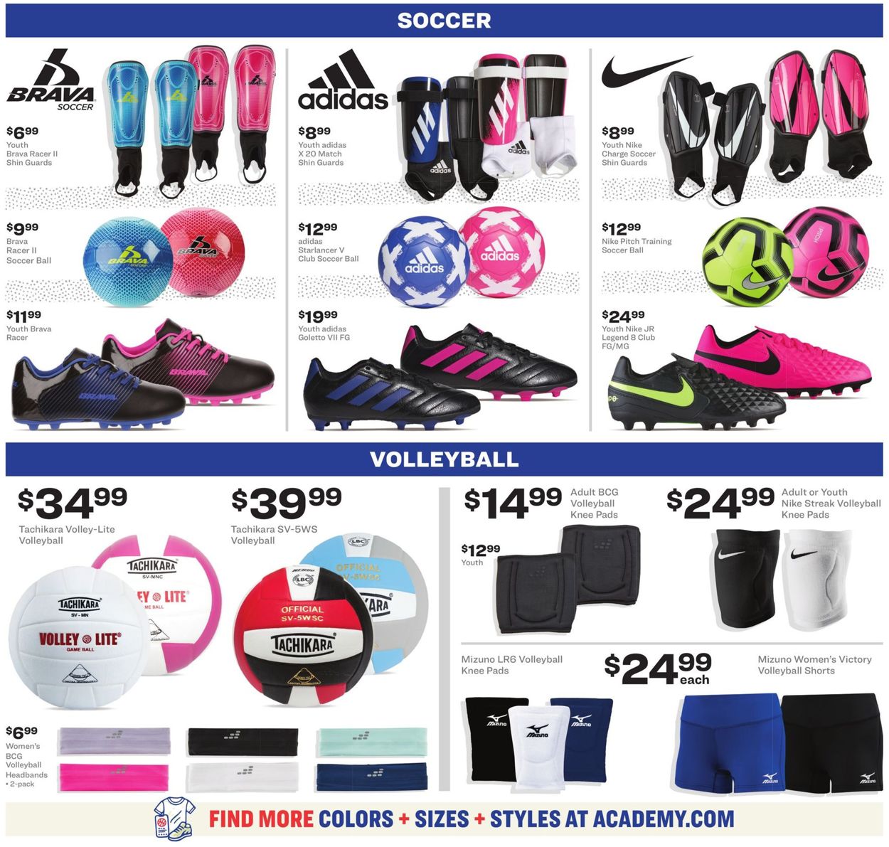 Catalogue Academy Sports from 08/17/2020