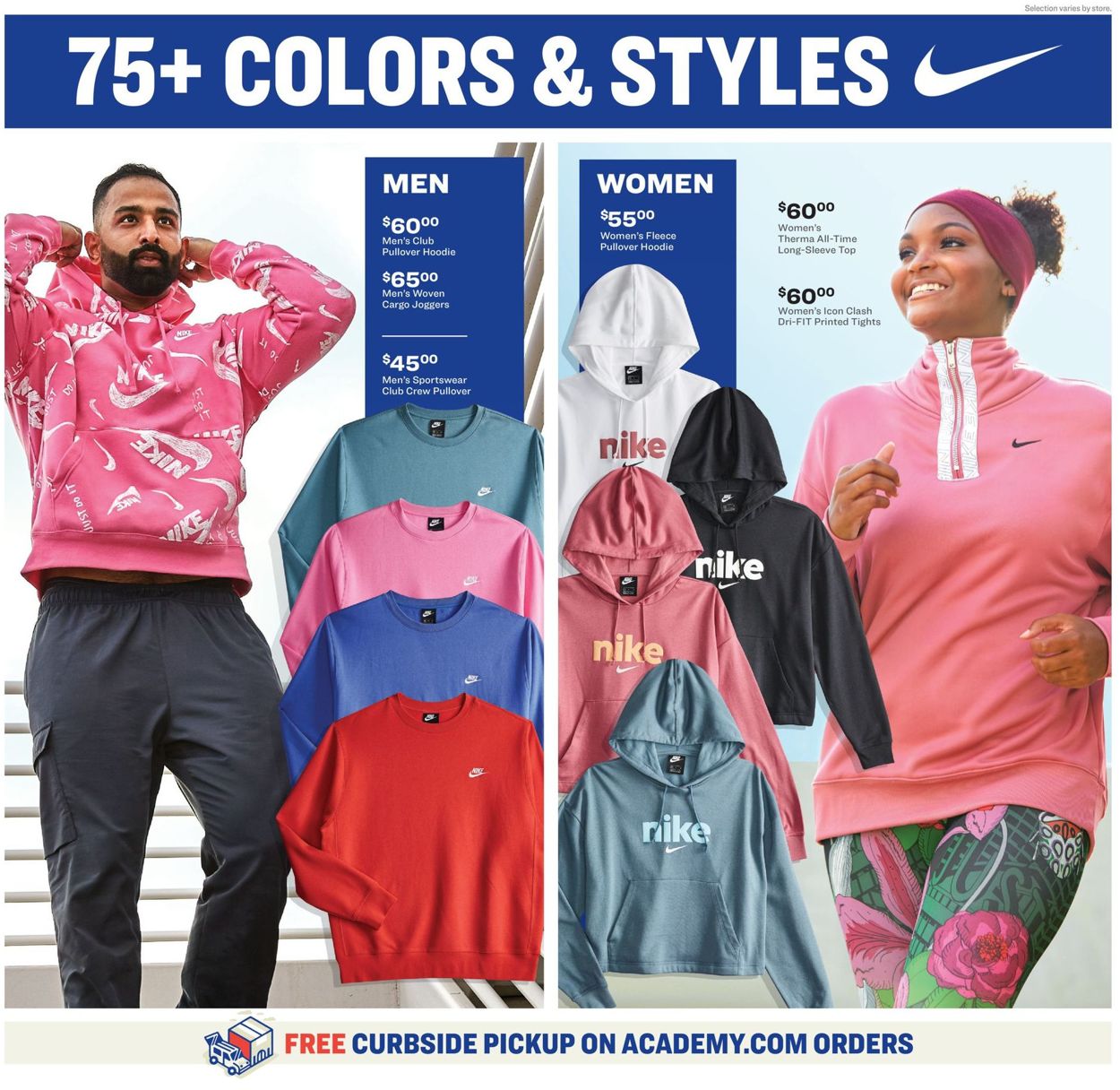Catalogue Academy Sports from 08/31/2020