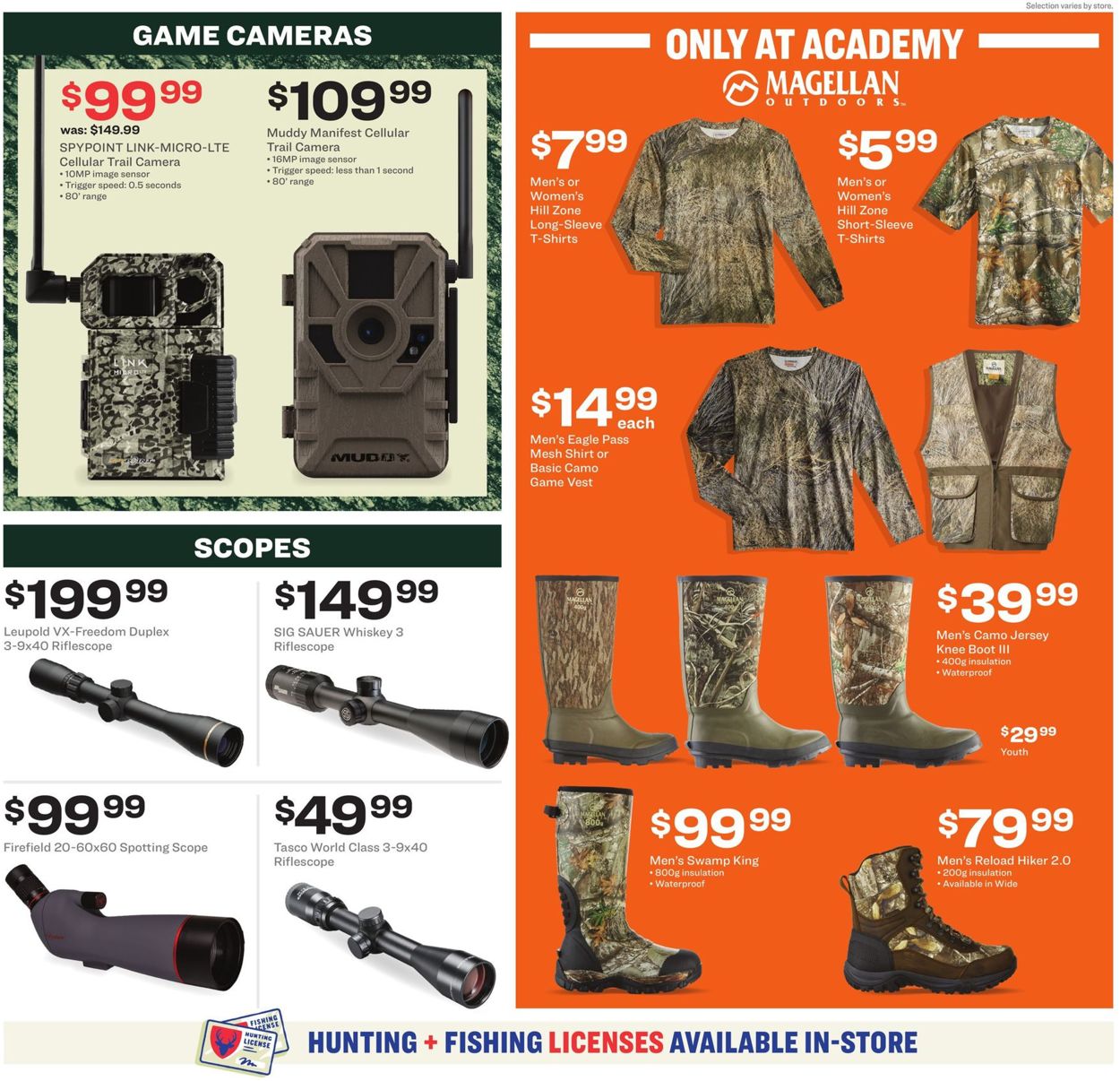 Catalogue Academy Sports from 09/28/2020