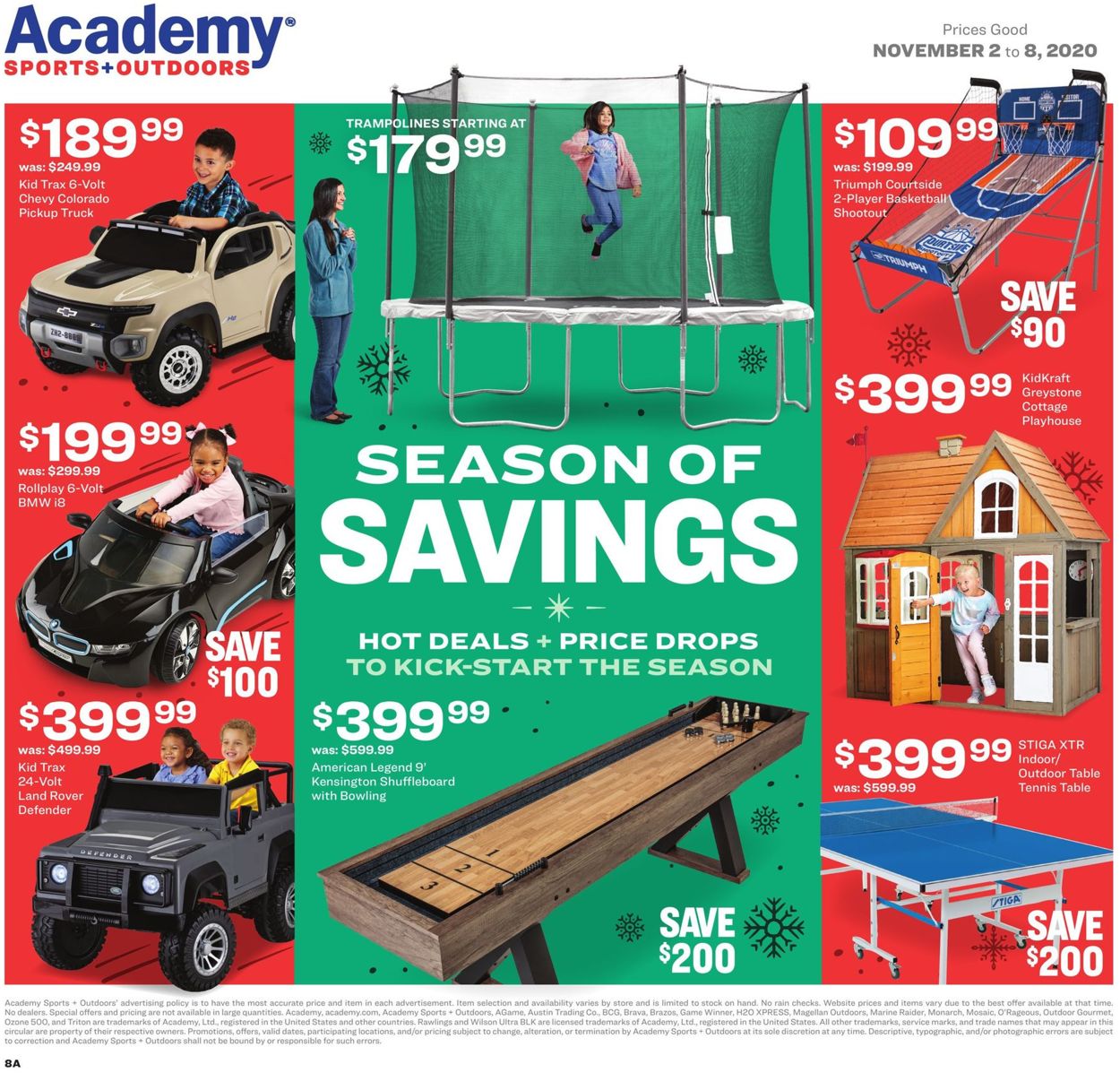 Catalogue Academy Sports from 11/02/2020