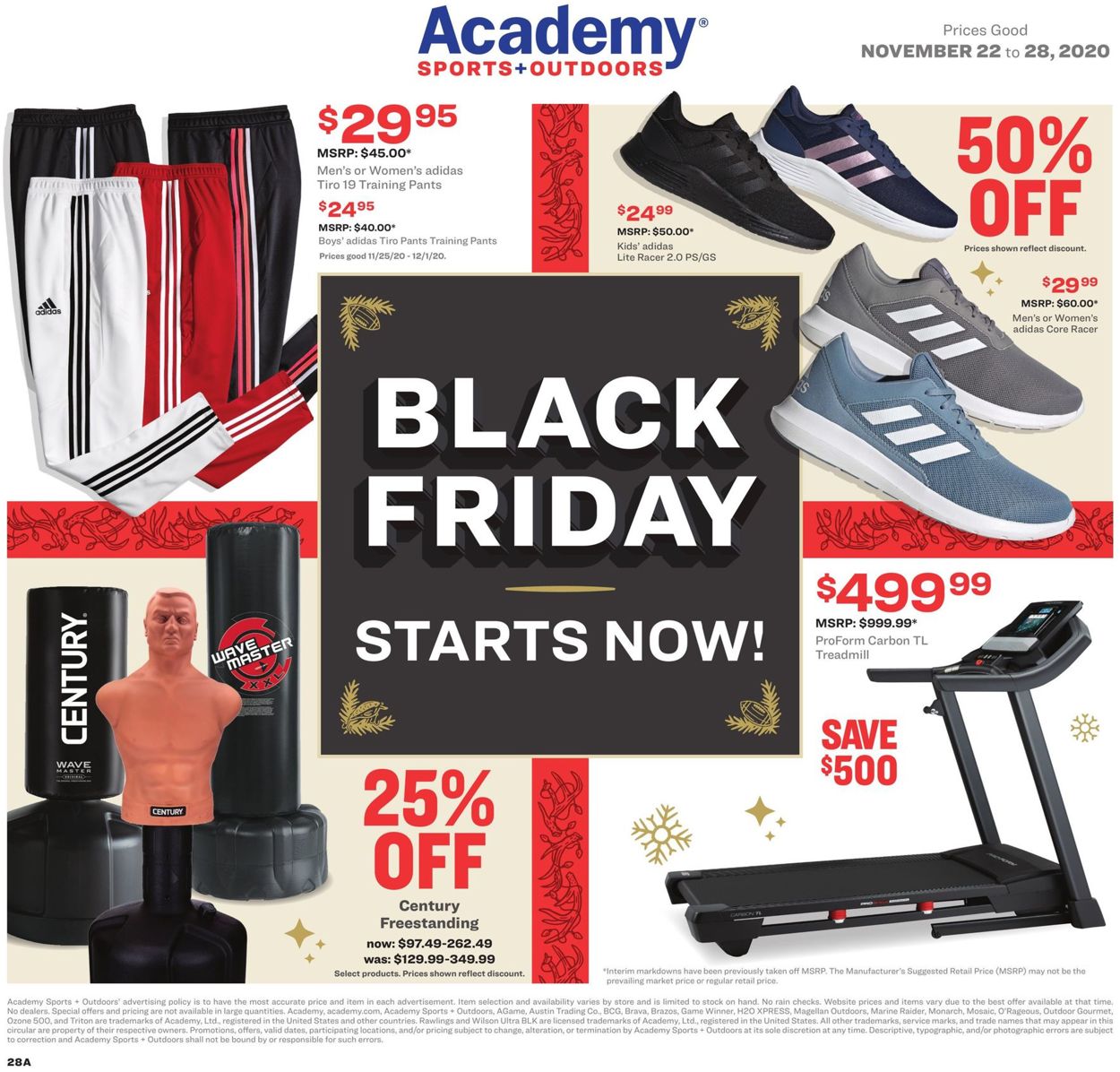 Catalogue Academy Sports Black Friday 2020 ad from 11/22/2020
