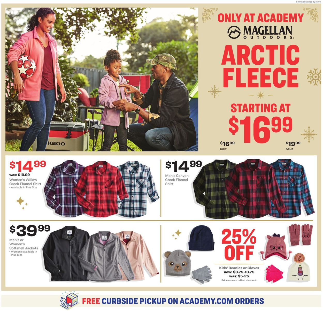 Catalogue Academy Sports from 11/16/2020