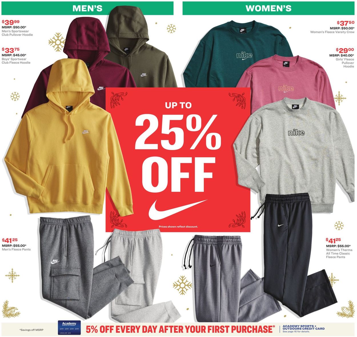 Catalogue Academy Sports Apparel & Footwear 2020 from 12/14/2020