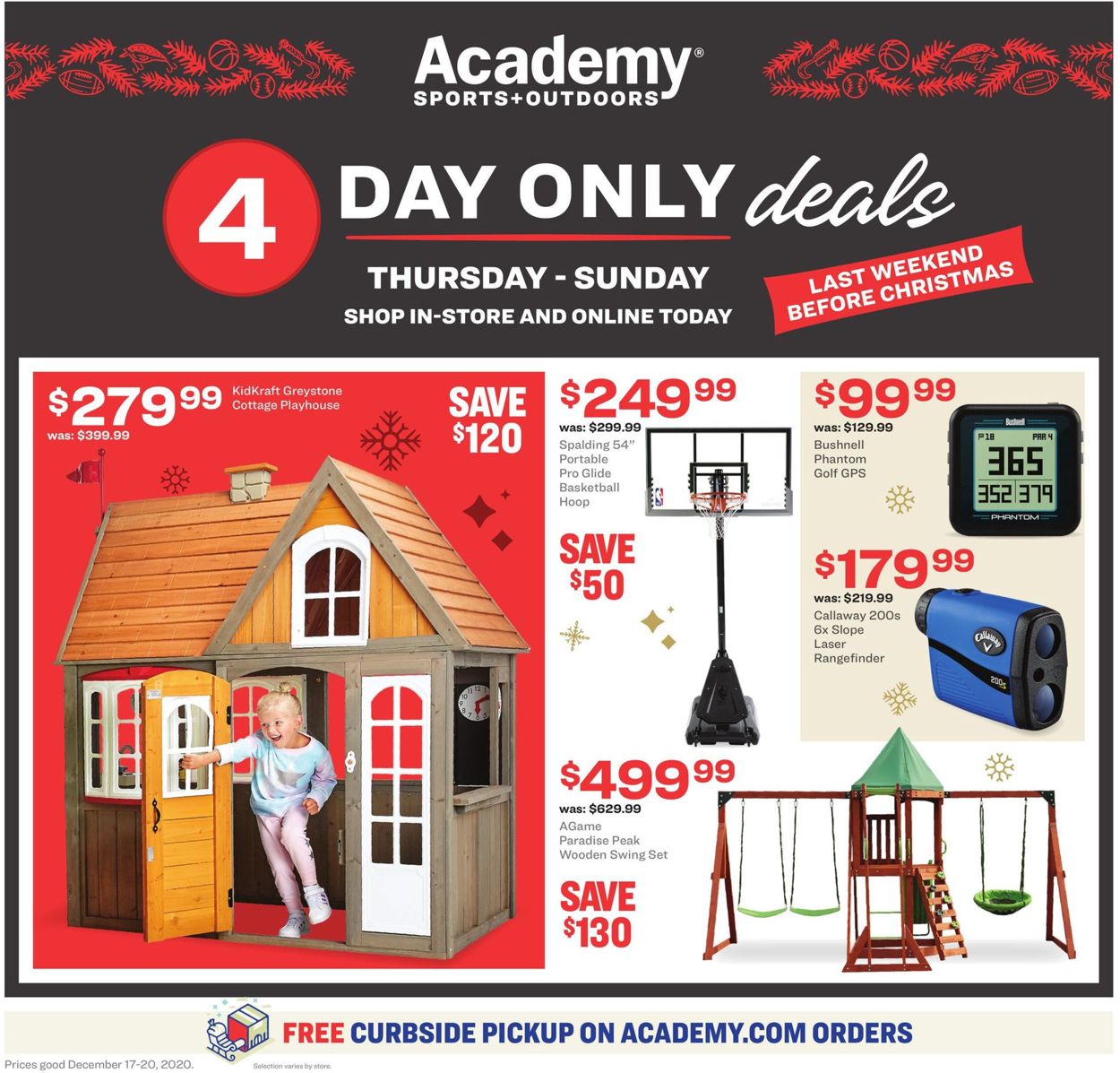 Catalogue Academy Sports from 12/17/2020