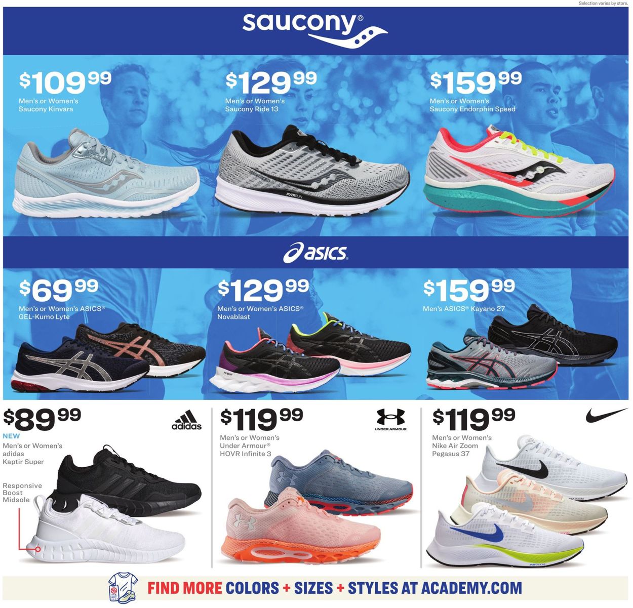Catalogue Academy Sports from 01/18/2021