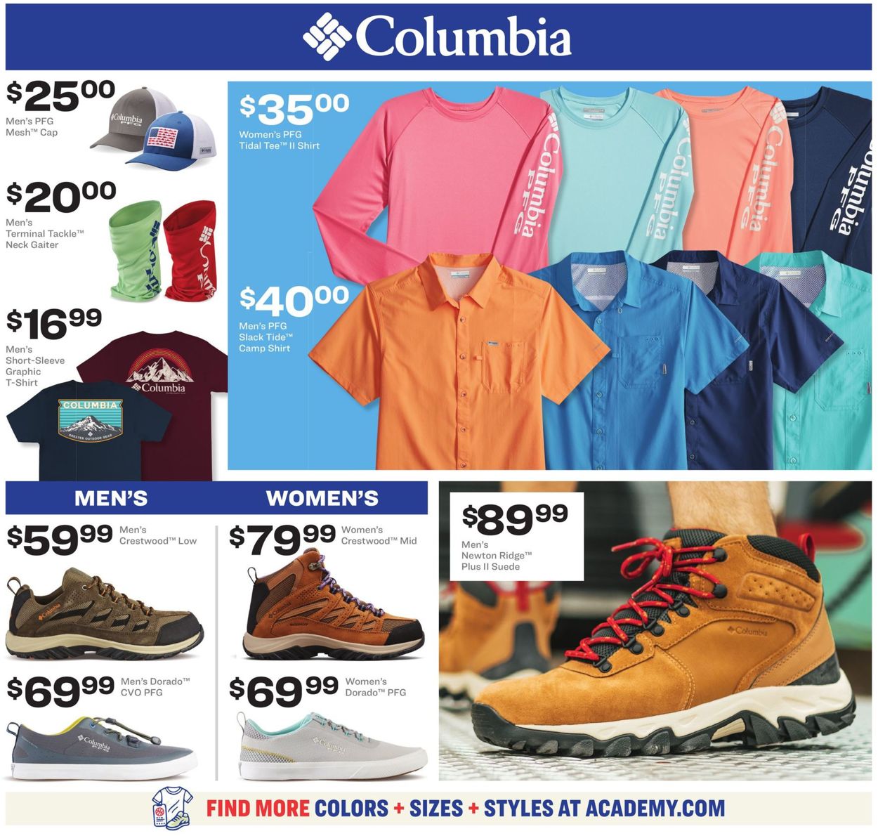 Catalogue Academy Sports from 02/15/2021