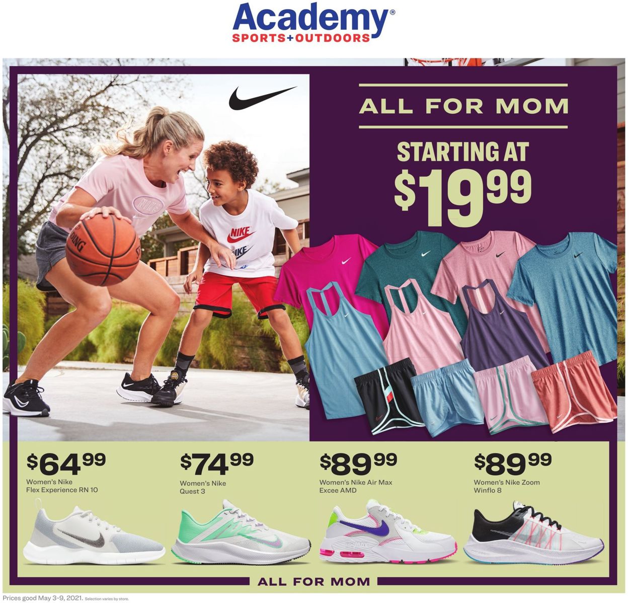 Catalogue Academy Sports from 05/03/2021