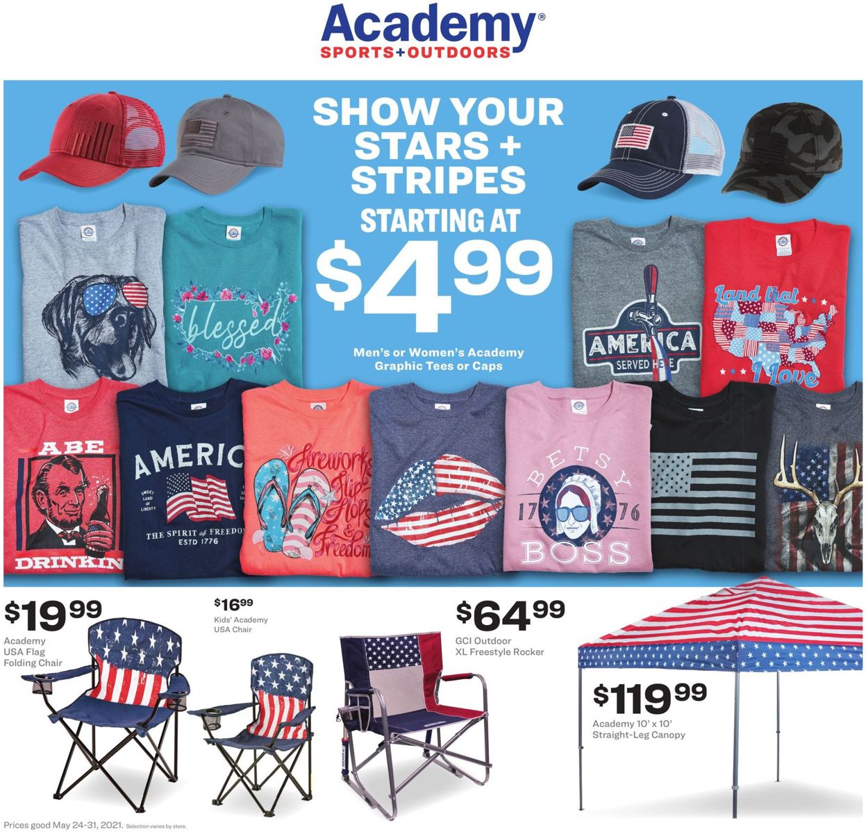 Catalogue Academy Sports from 05/24/2021