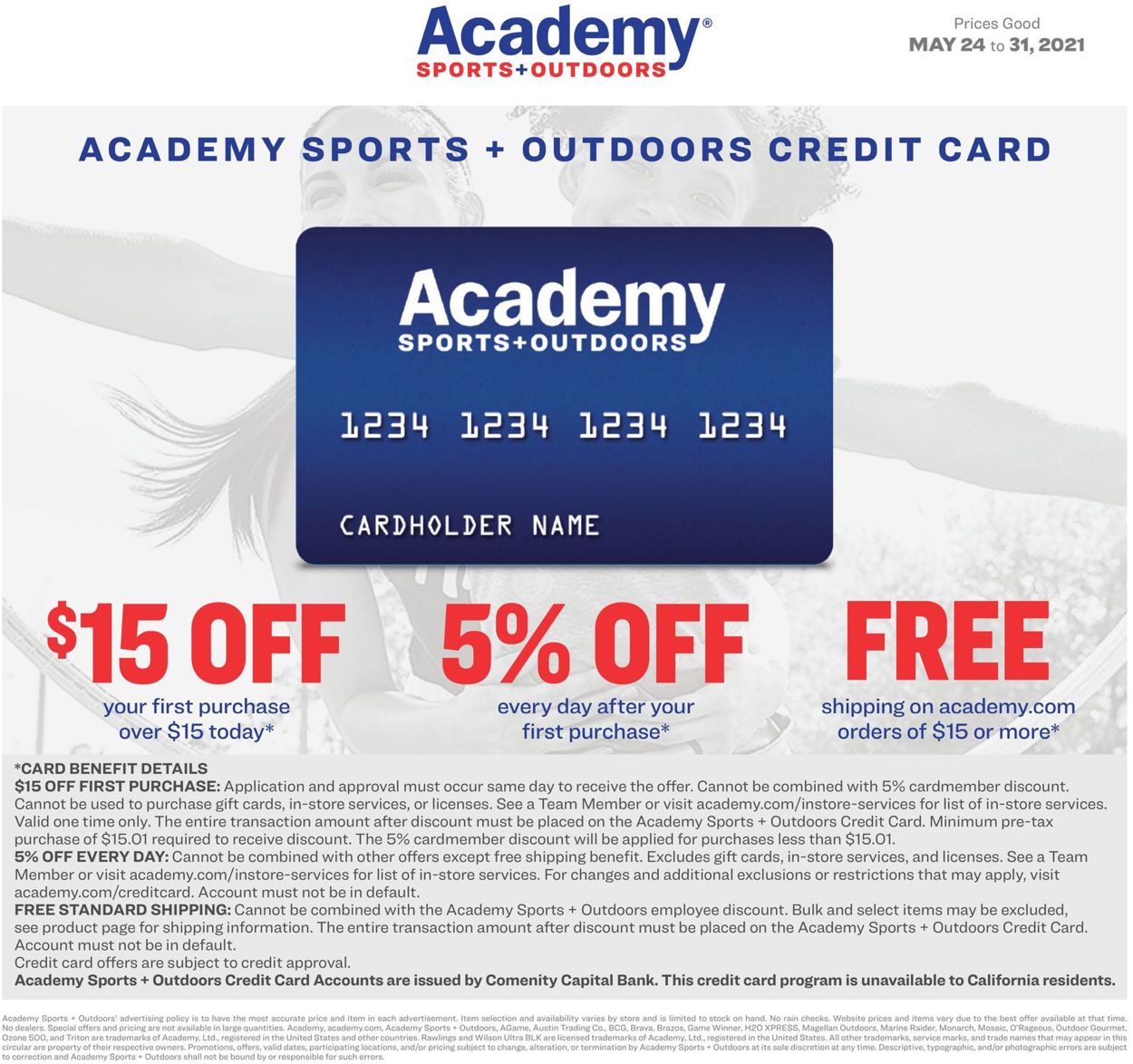 Catalogue Academy Sports from 05/24/2021