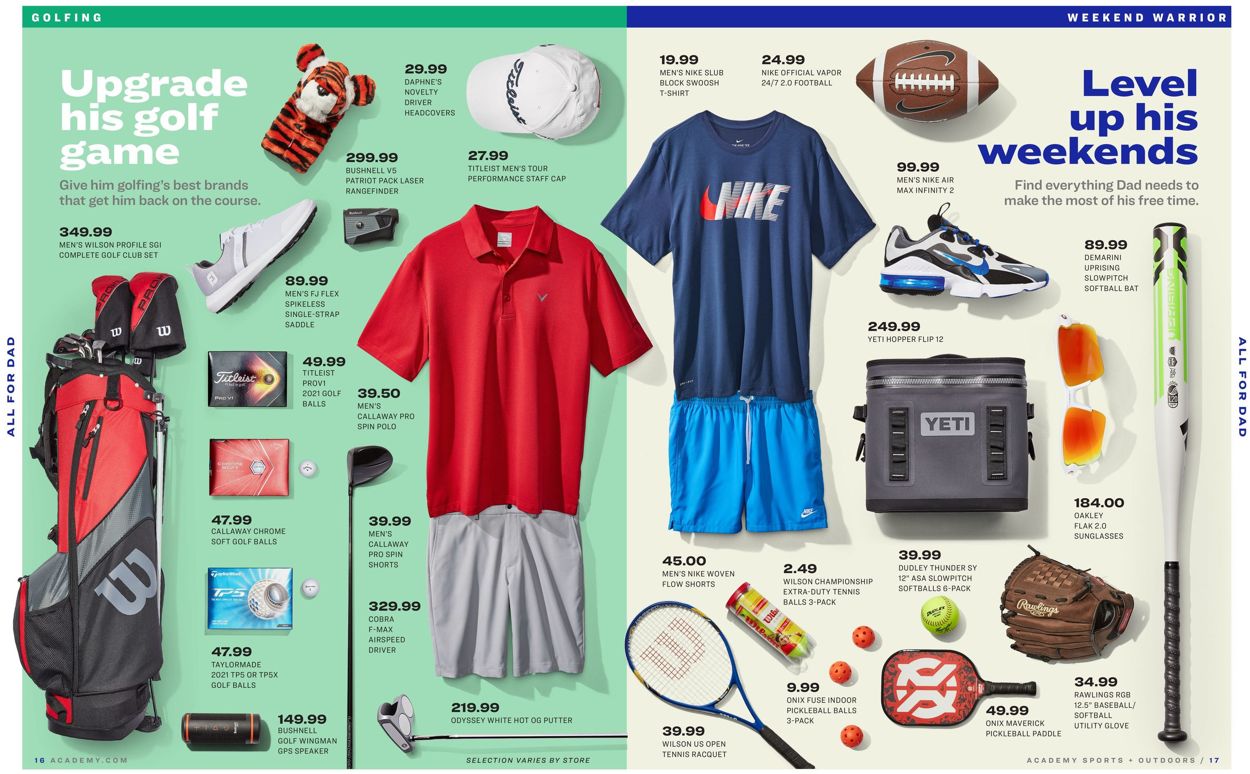 Catalogue Academy Sports from 05/31/2021