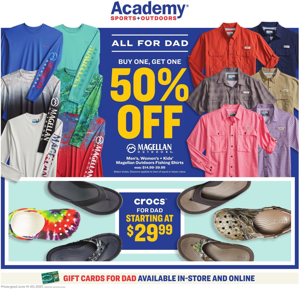 Catalogue Academy Sports from 06/14/2021