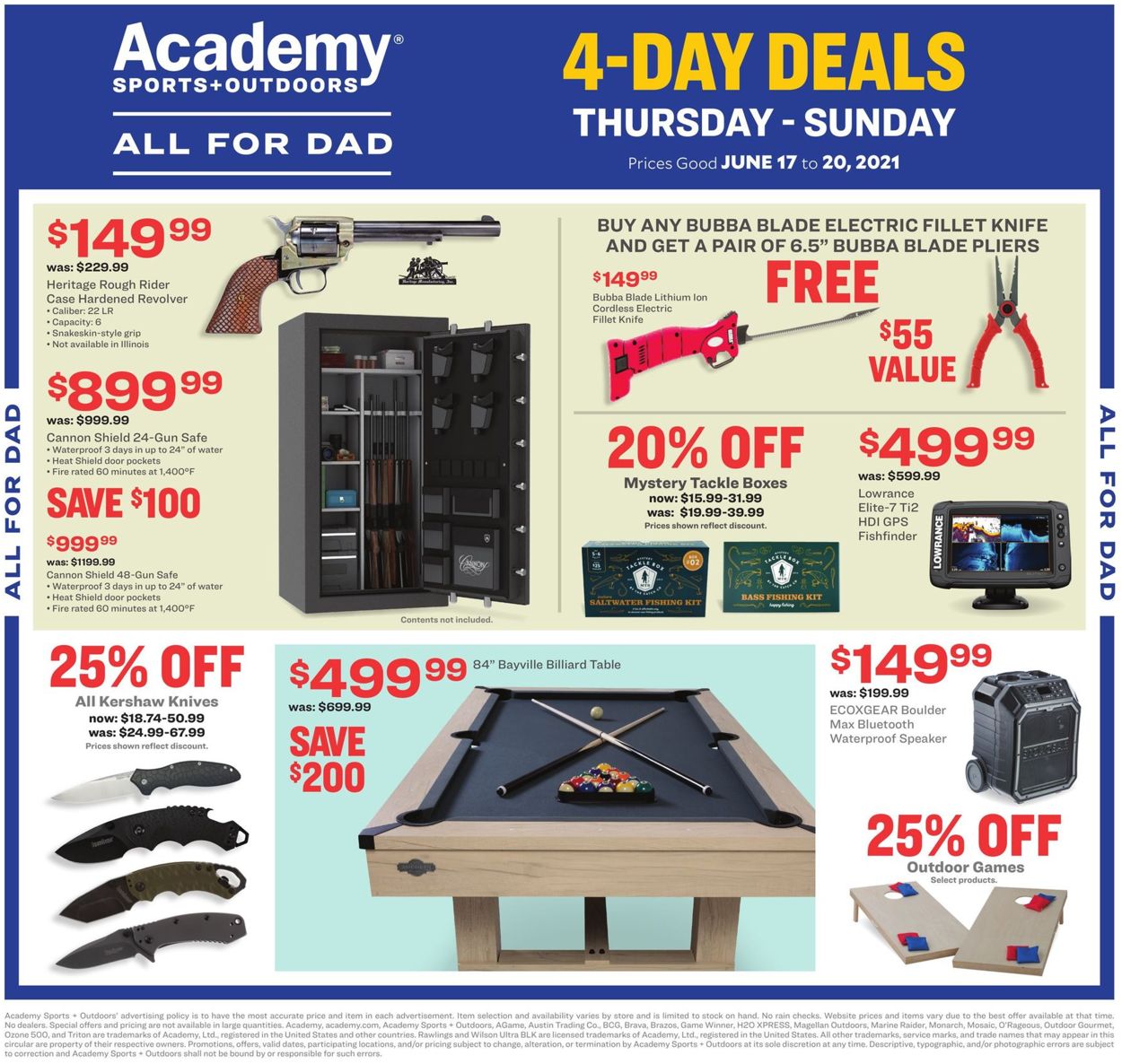 Catalogue Academy Sports from 06/17/2021