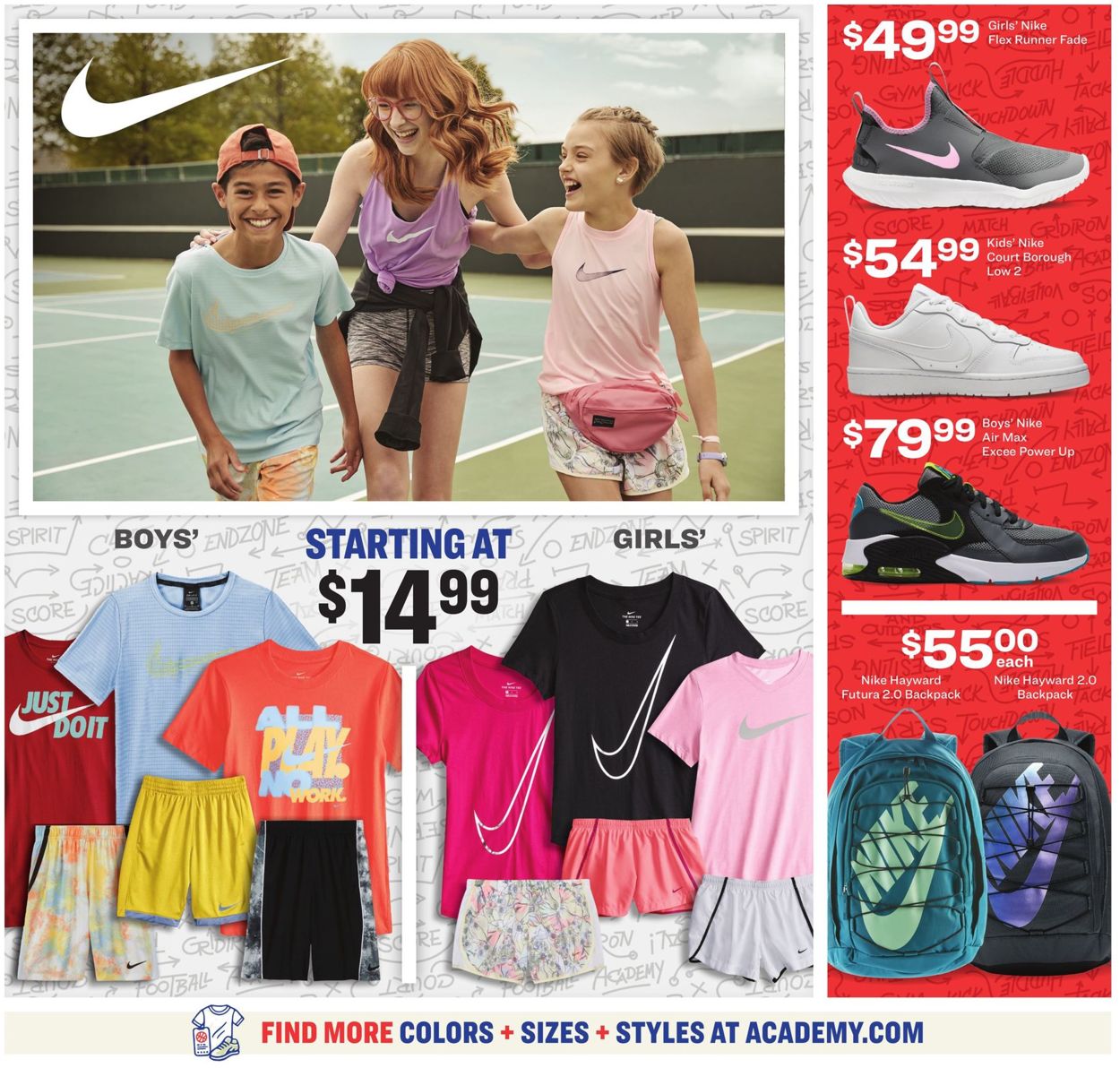 Catalogue Academy Sports from 07/06/2021