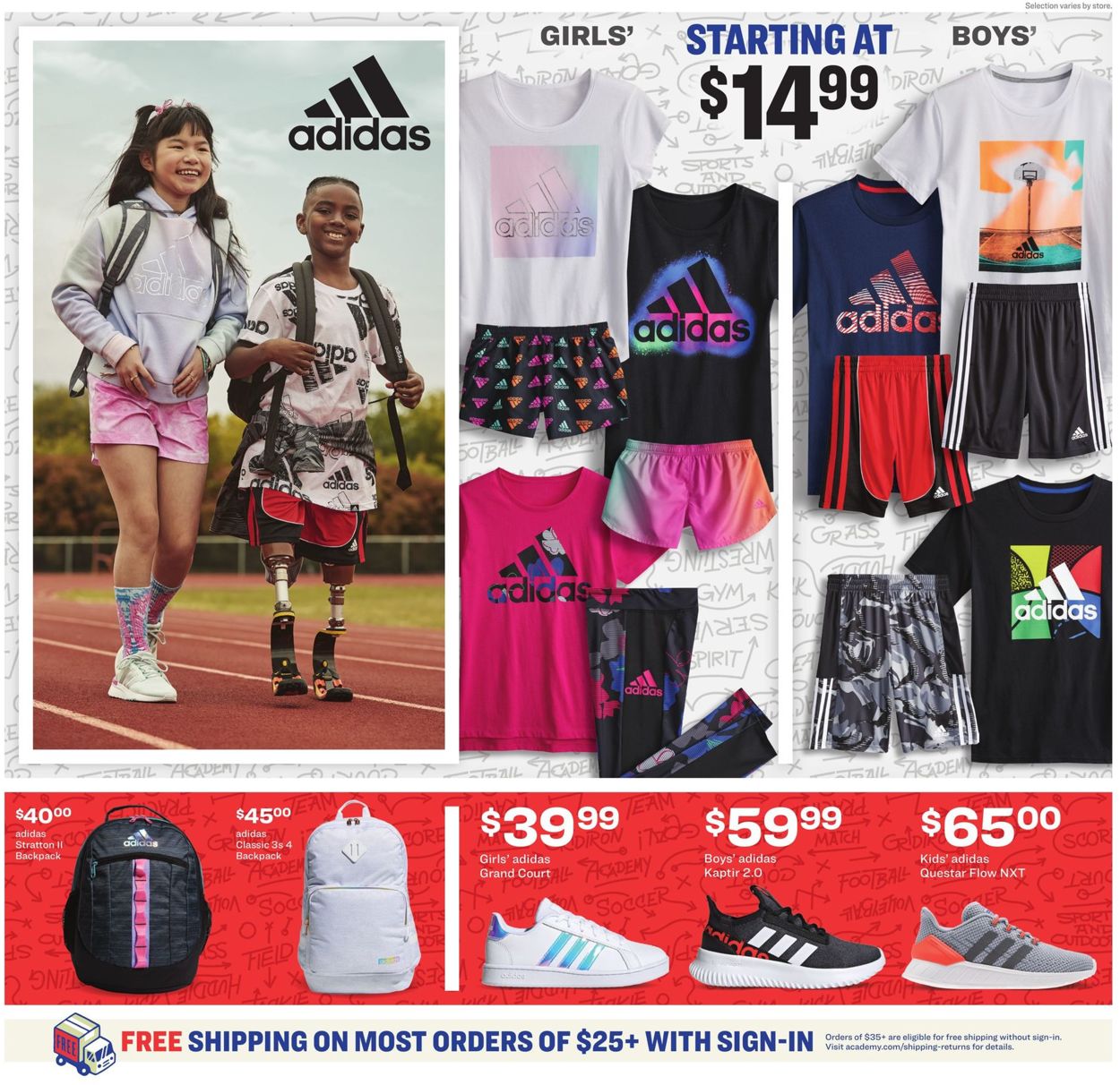 Catalogue Academy Sports from 07/06/2021