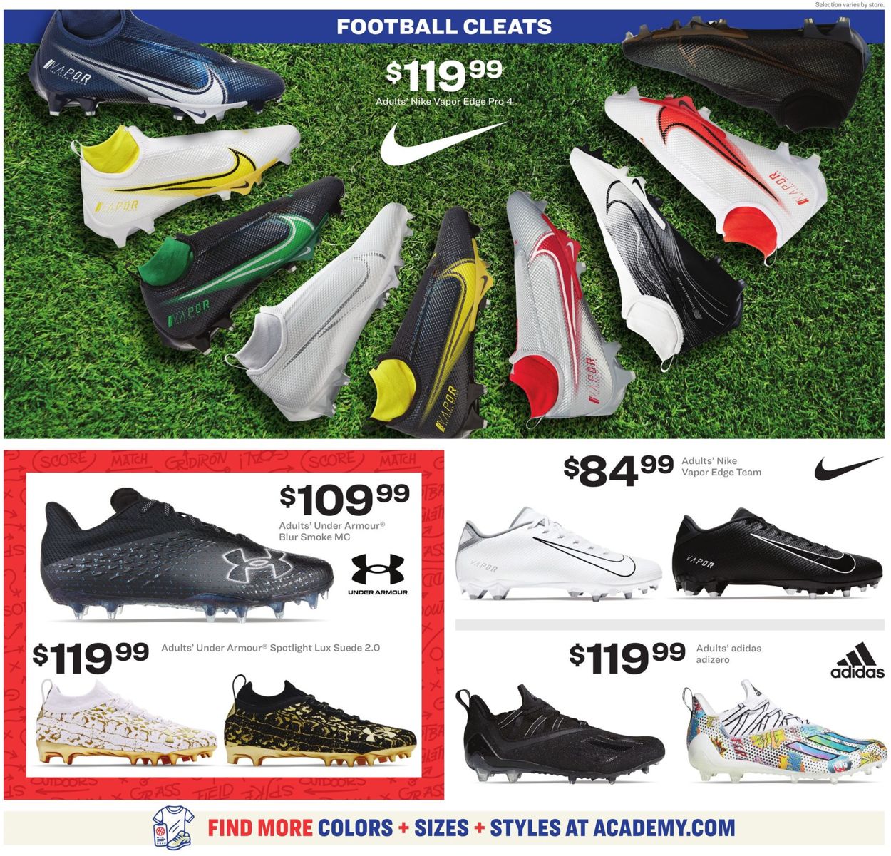 Catalogue Academy Sports from 07/26/2021