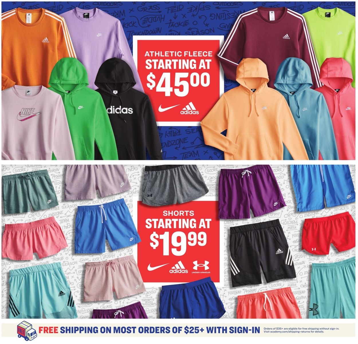 Catalogue Academy Sports from 08/02/2021