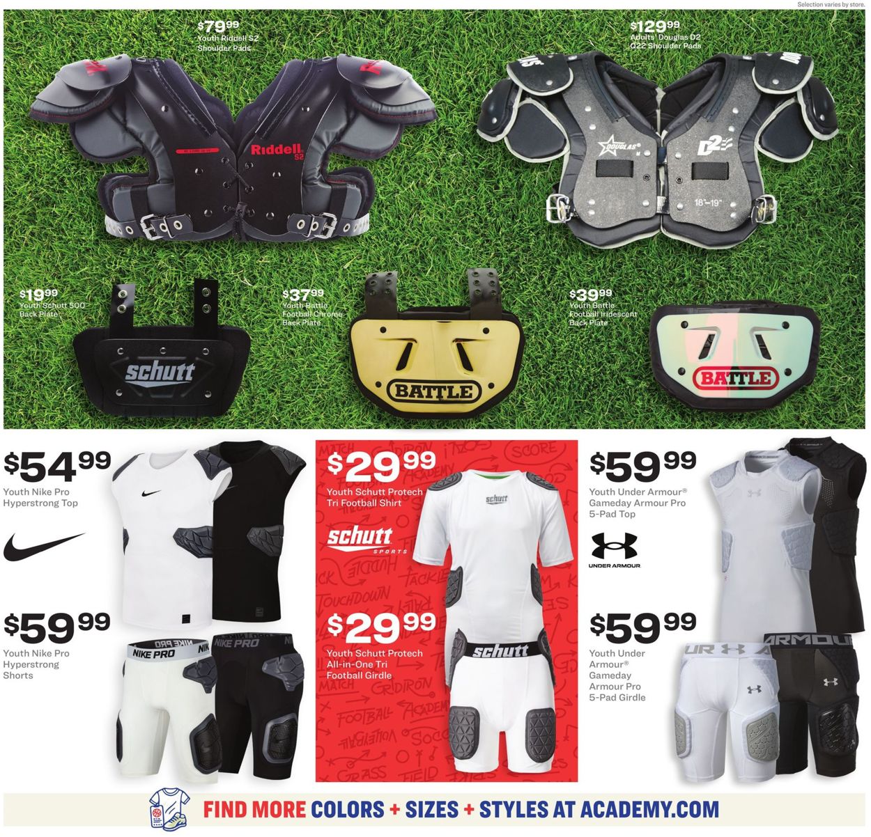 Catalogue Academy Sports from 08/09/2021