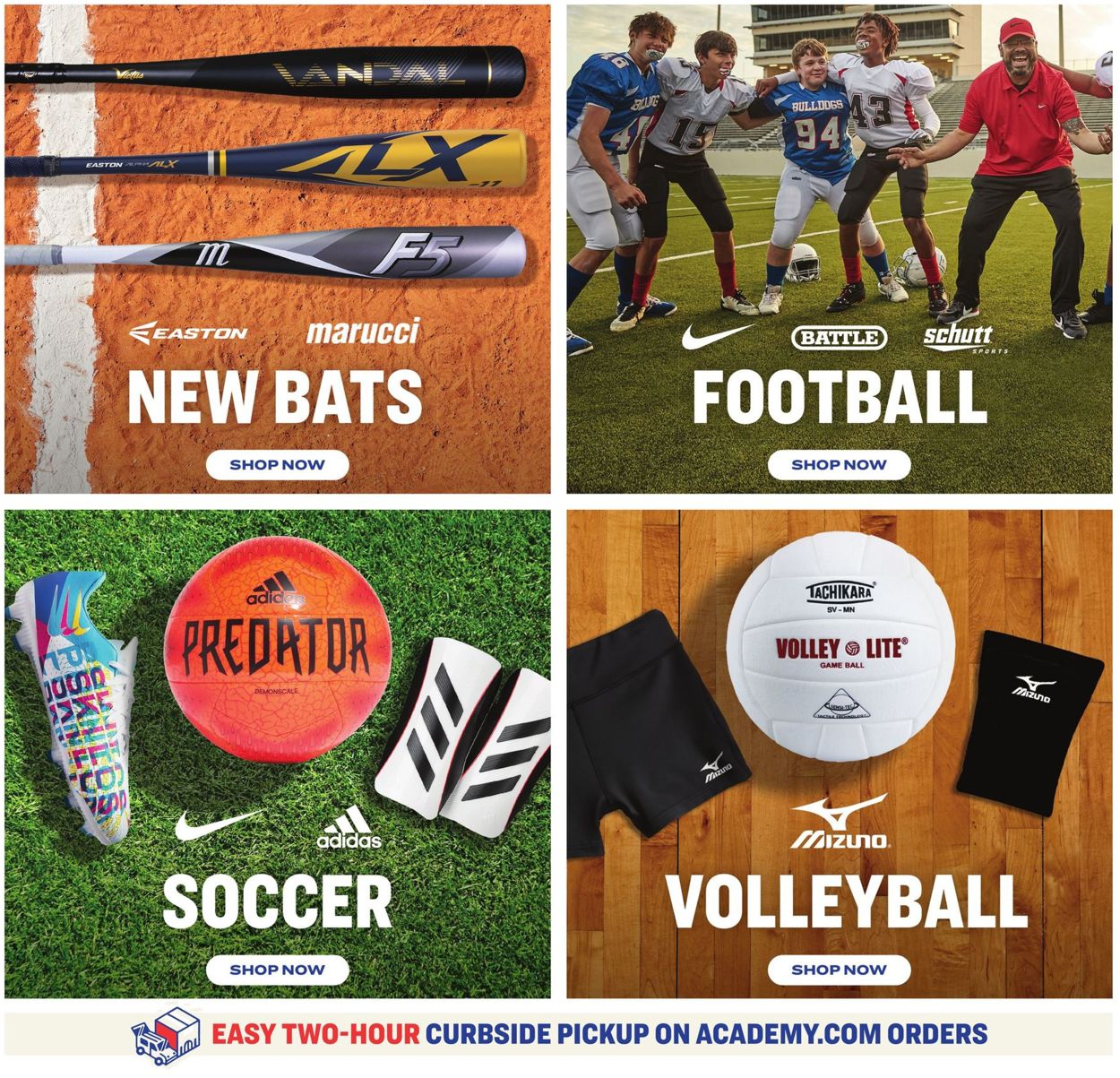 Catalogue Academy Sports from 09/13/2021