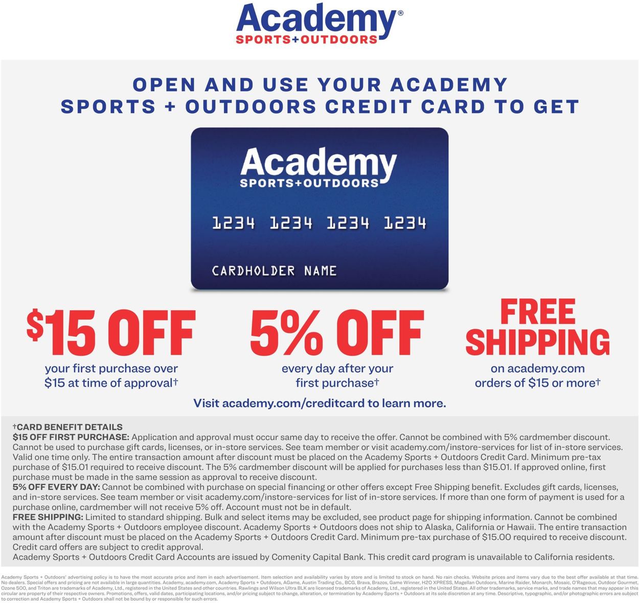 Catalogue Academy Sports from 11/01/2021