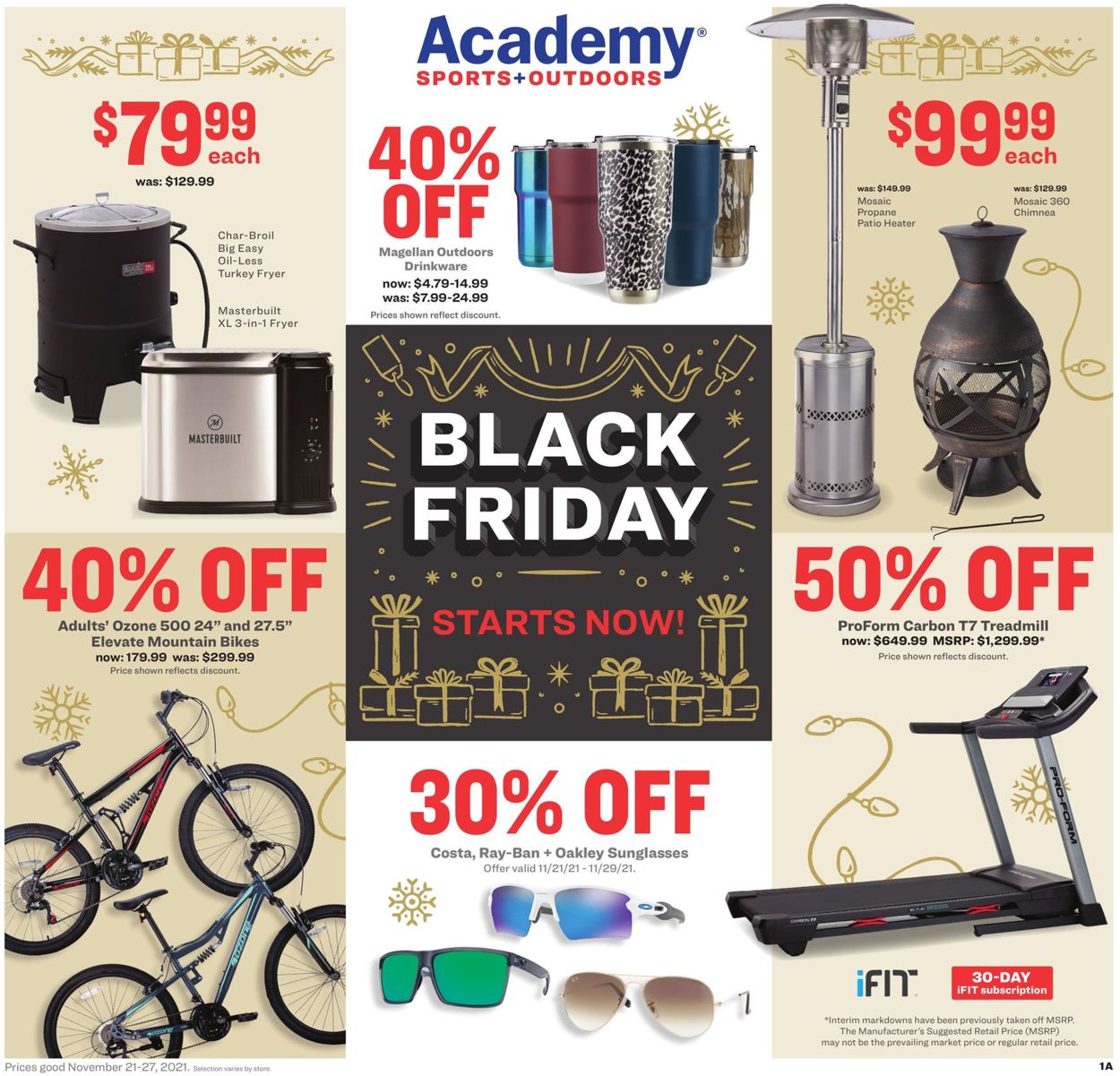 Catalogue Academy Sports BLACK FRIDAY WEEK 2021 from 11/21/2021