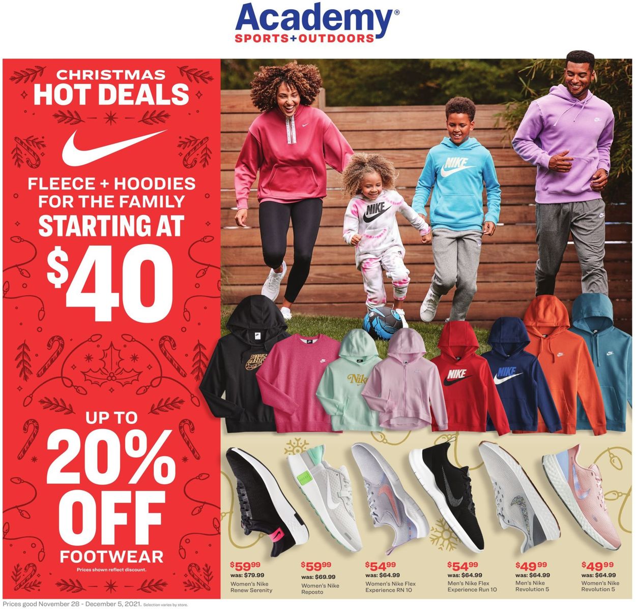 Catalogue Academy Sports from 11/28/2021