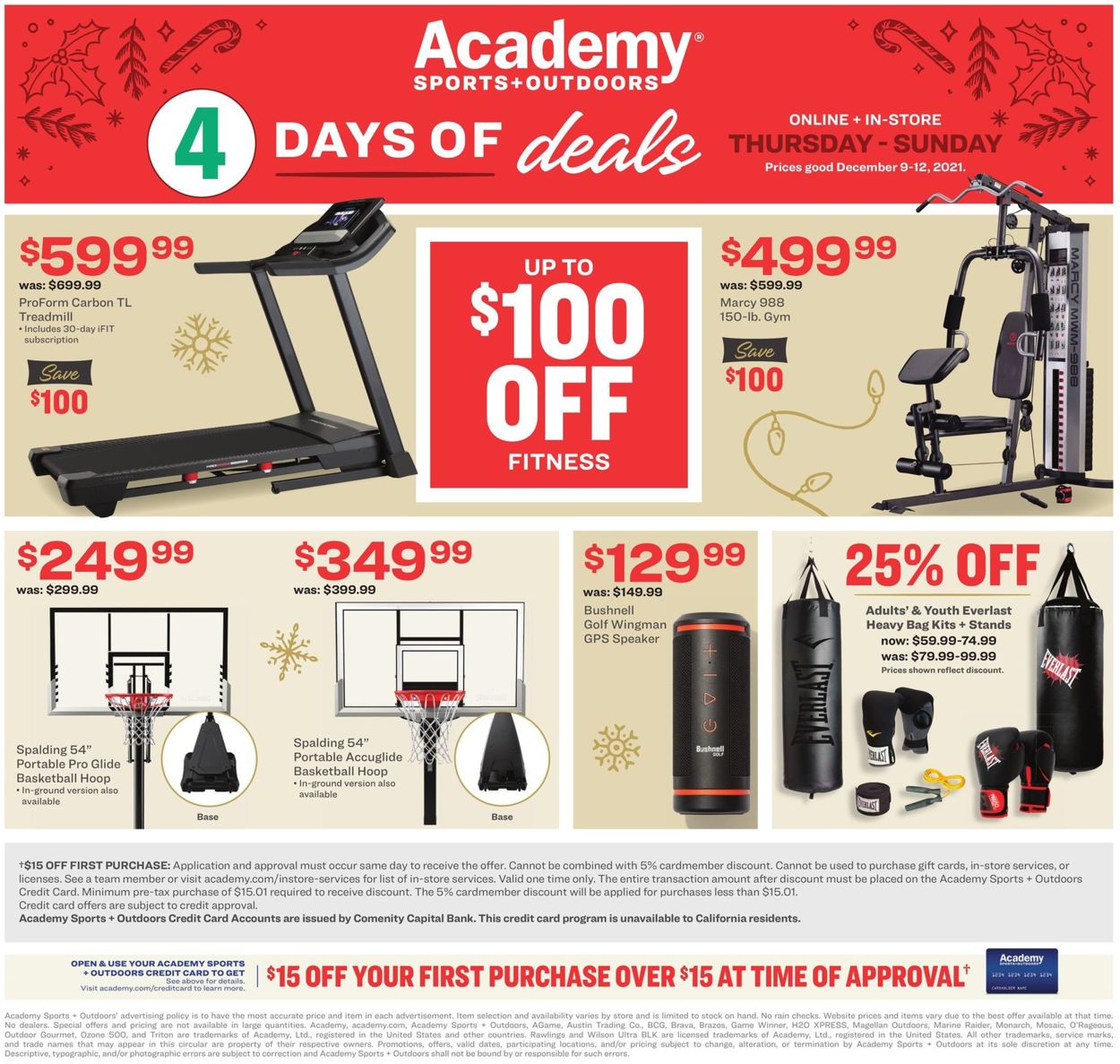 Catalogue Academy Sports - HOLIDAY 2021 from 12/09/2021