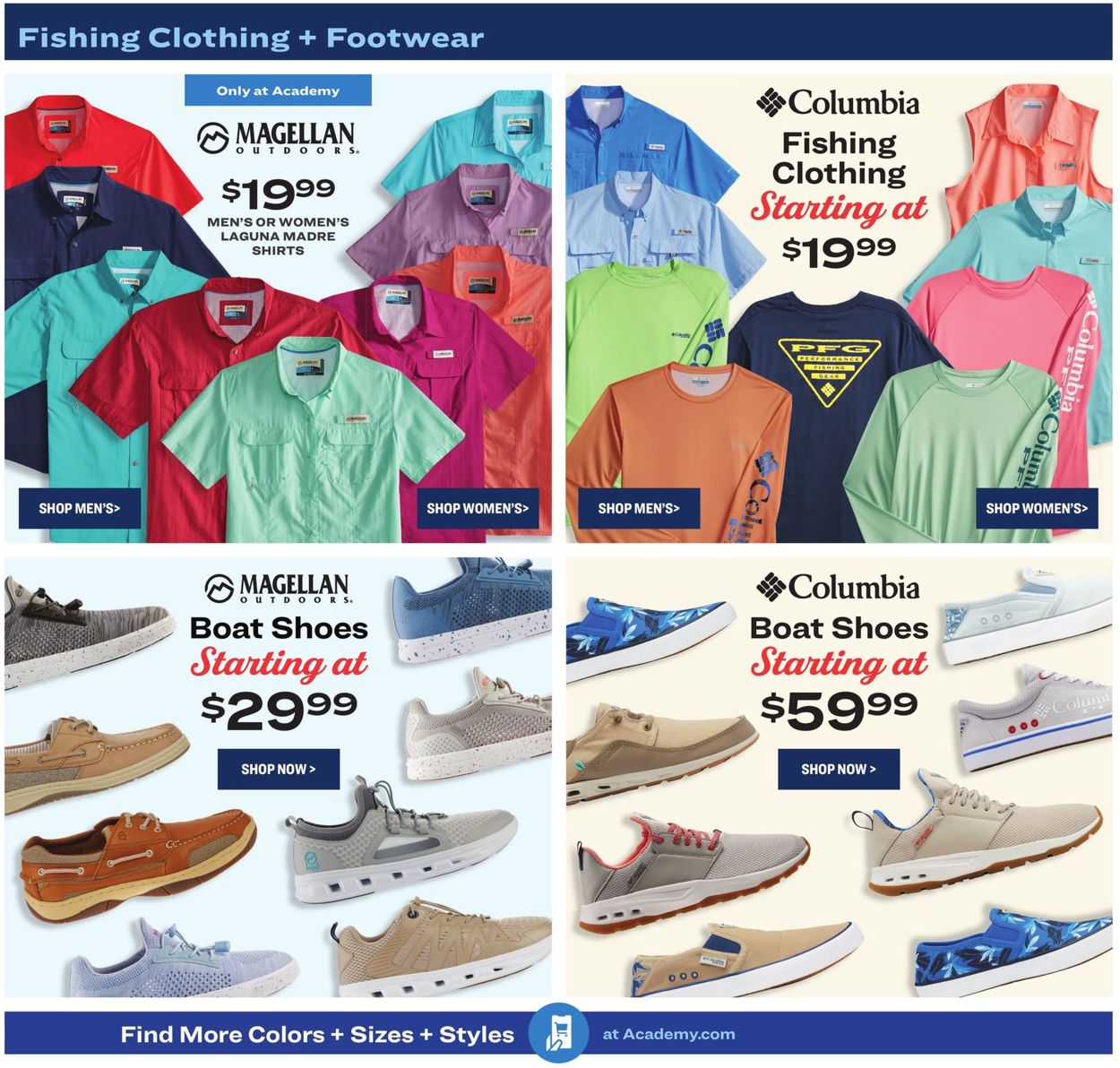 Catalogue Academy Sports from 04/04/2022