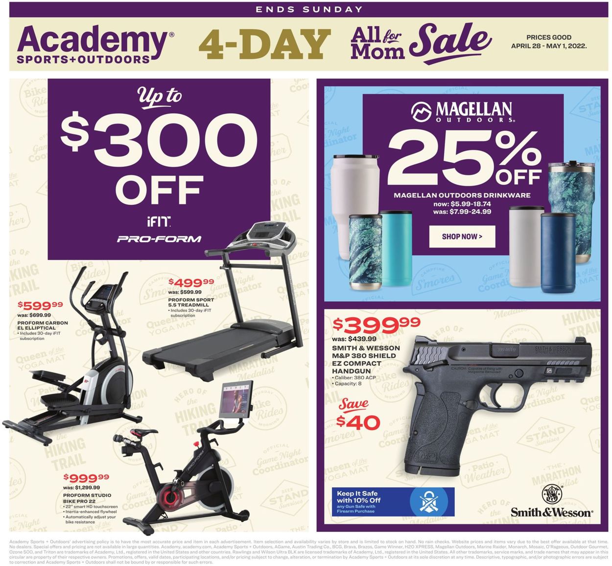 Catalogue Academy Sports from 04/28/2022