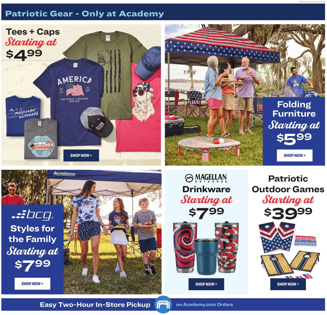Catalogue Academy Sports from 05/09/2022