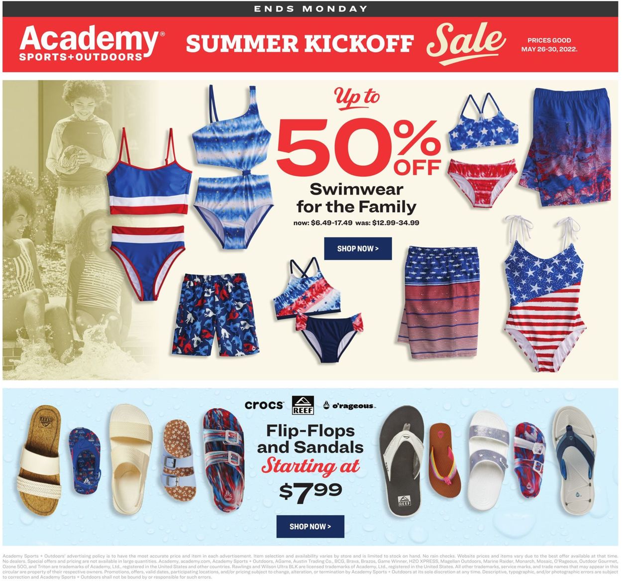 Catalogue Academy Sports from 05/26/2022