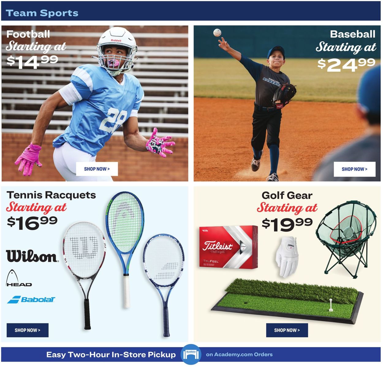 Catalogue Academy Sports from 05/31/2022