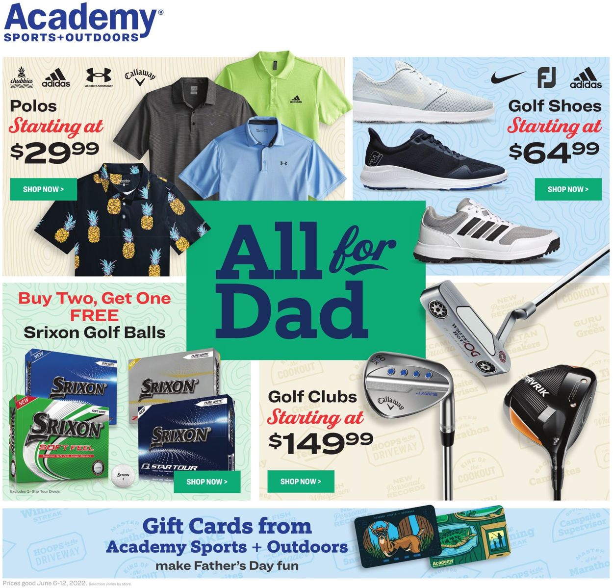 Catalogue Academy Sports from 06/06/2022