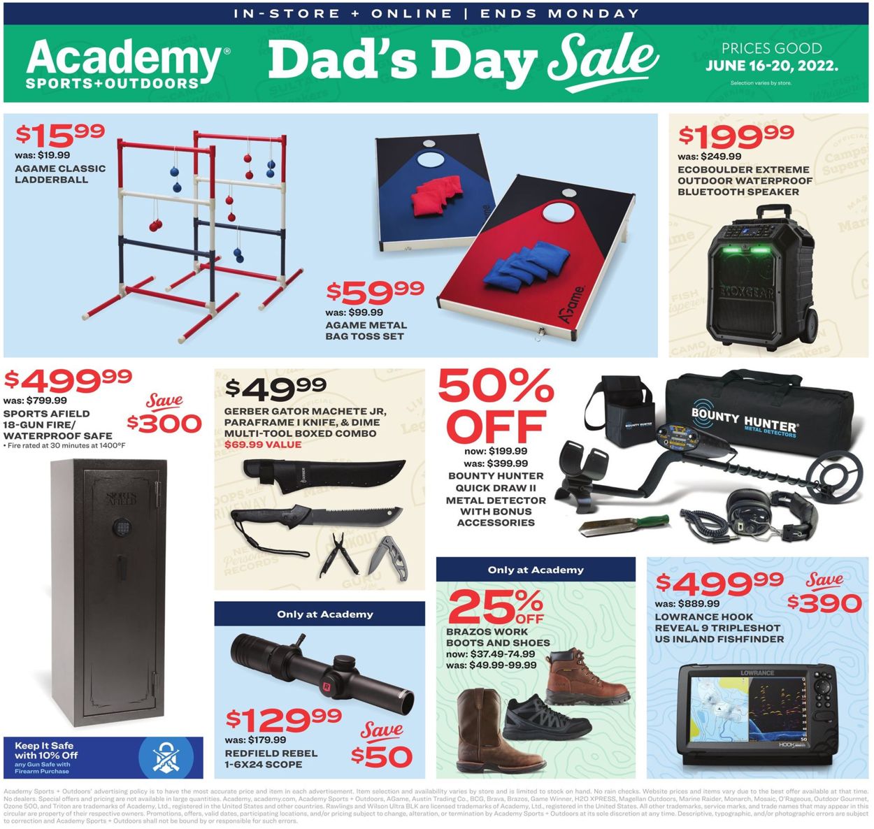 Catalogue Academy Sports from 06/16/2022