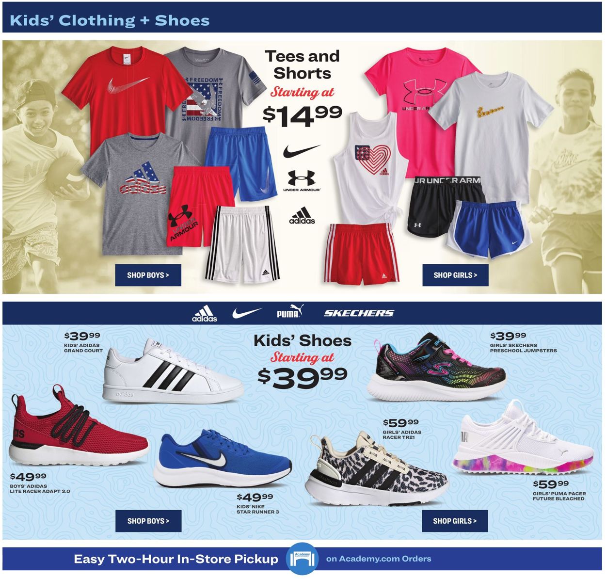 Catalogue Academy Sports from 06/21/2022