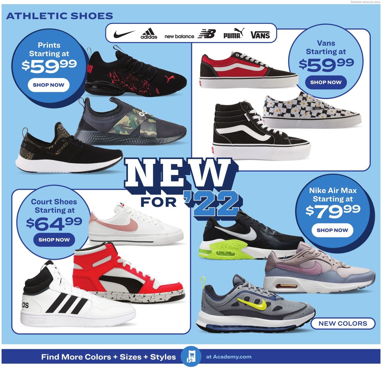 Catalogue Academy Sports from 07/05/2022