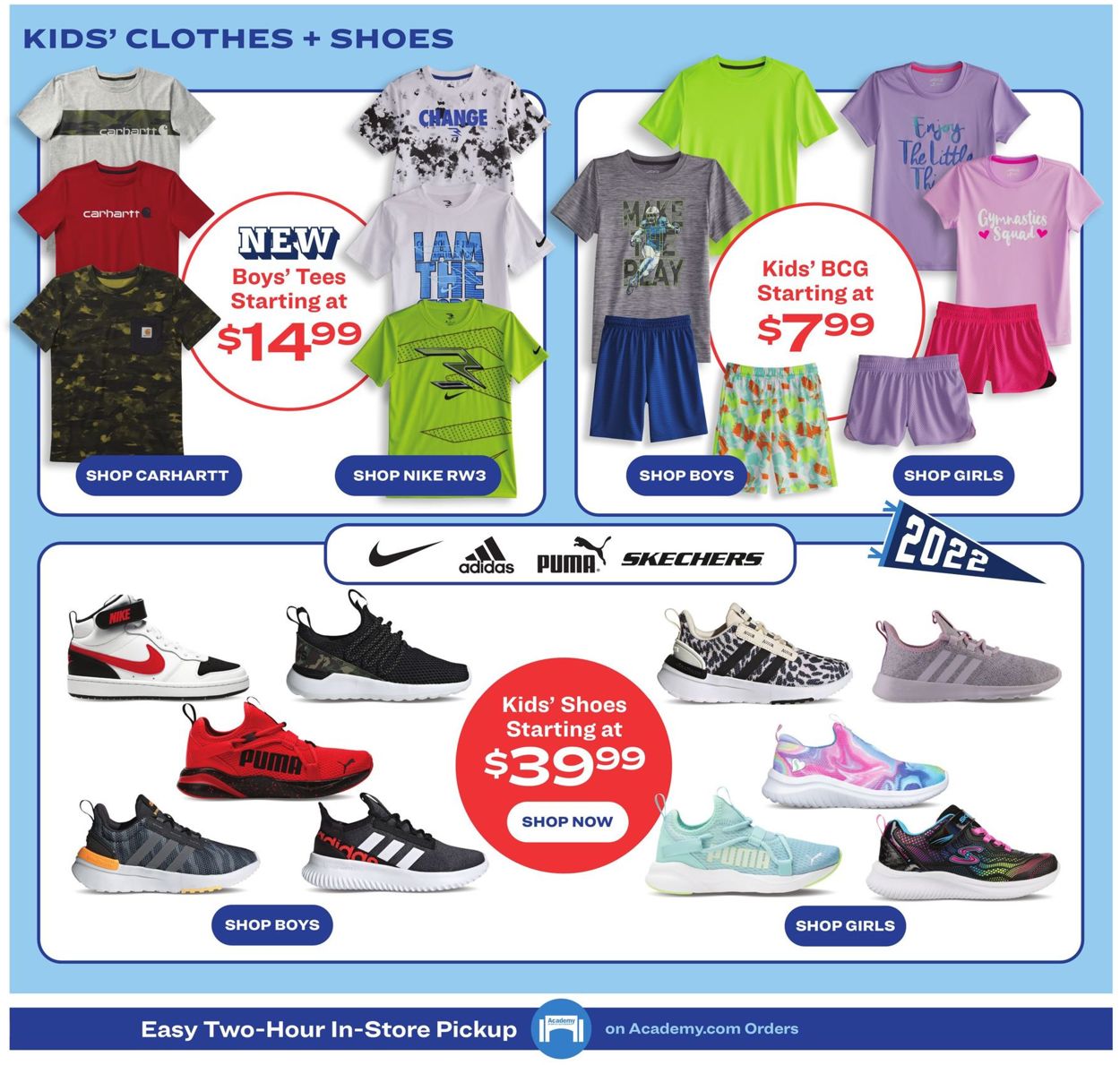 Catalogue Academy Sports from 07/18/2022