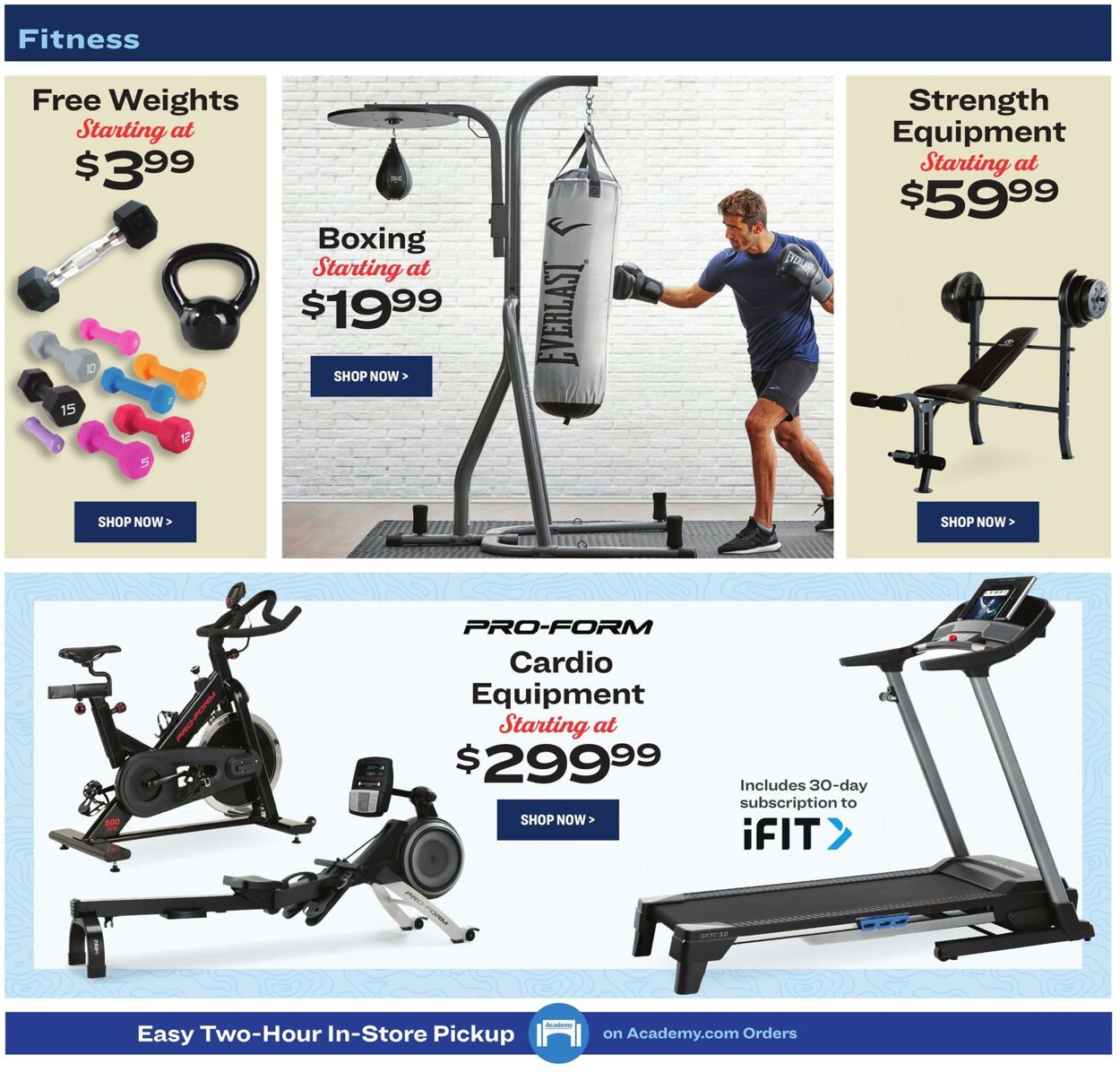 Catalogue Academy Sports from 10/24/2022