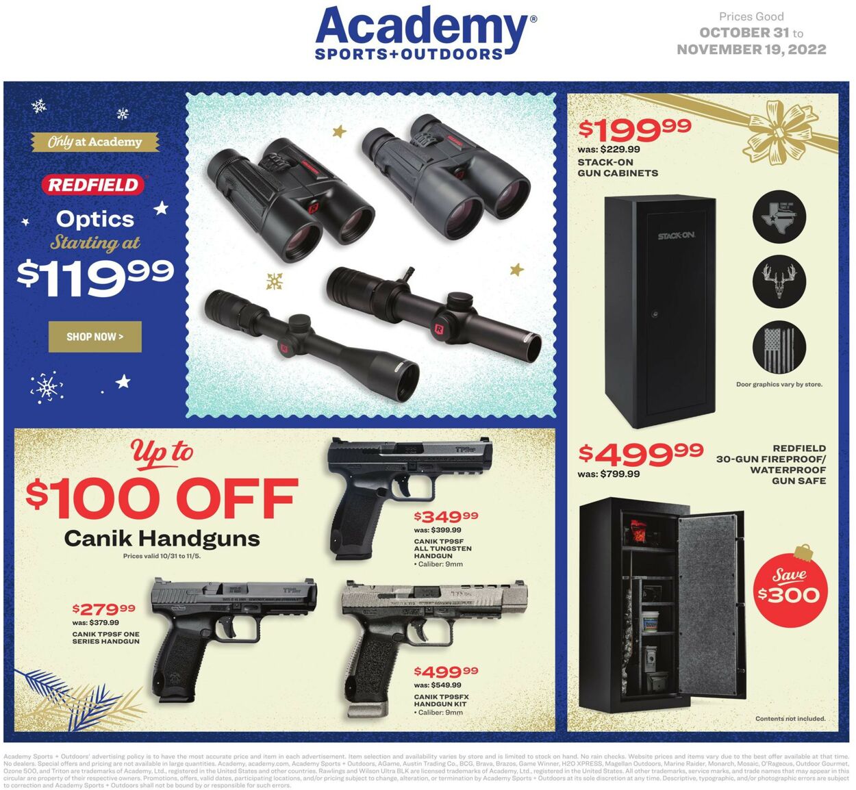 Catalogue Academy Sports from 10/31/2022