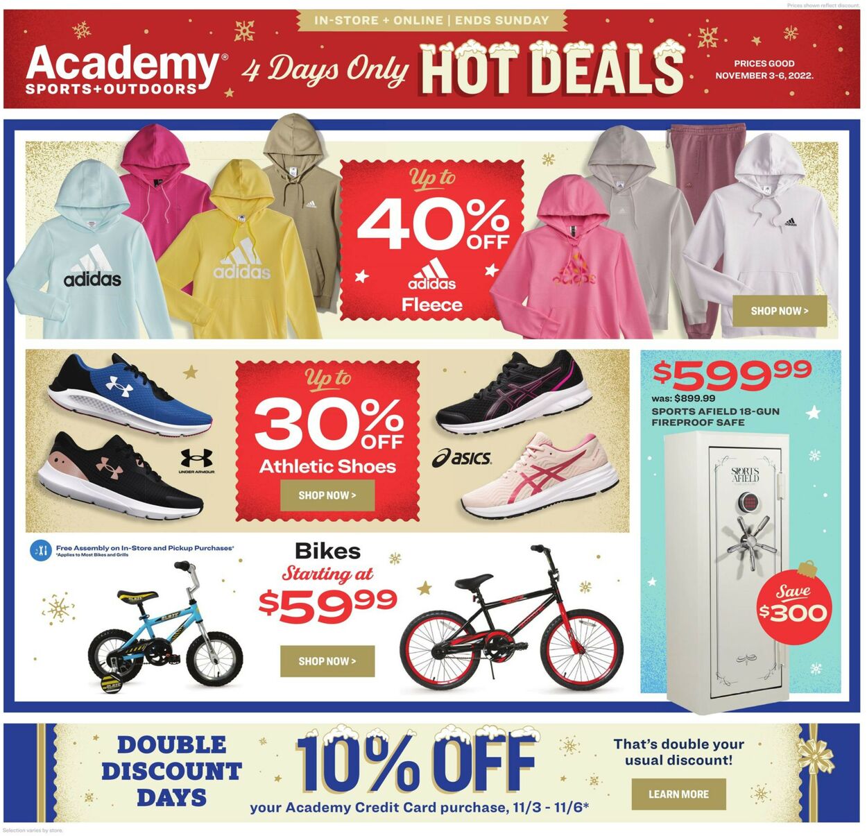 Catalogue Academy Sports from 11/03/2022