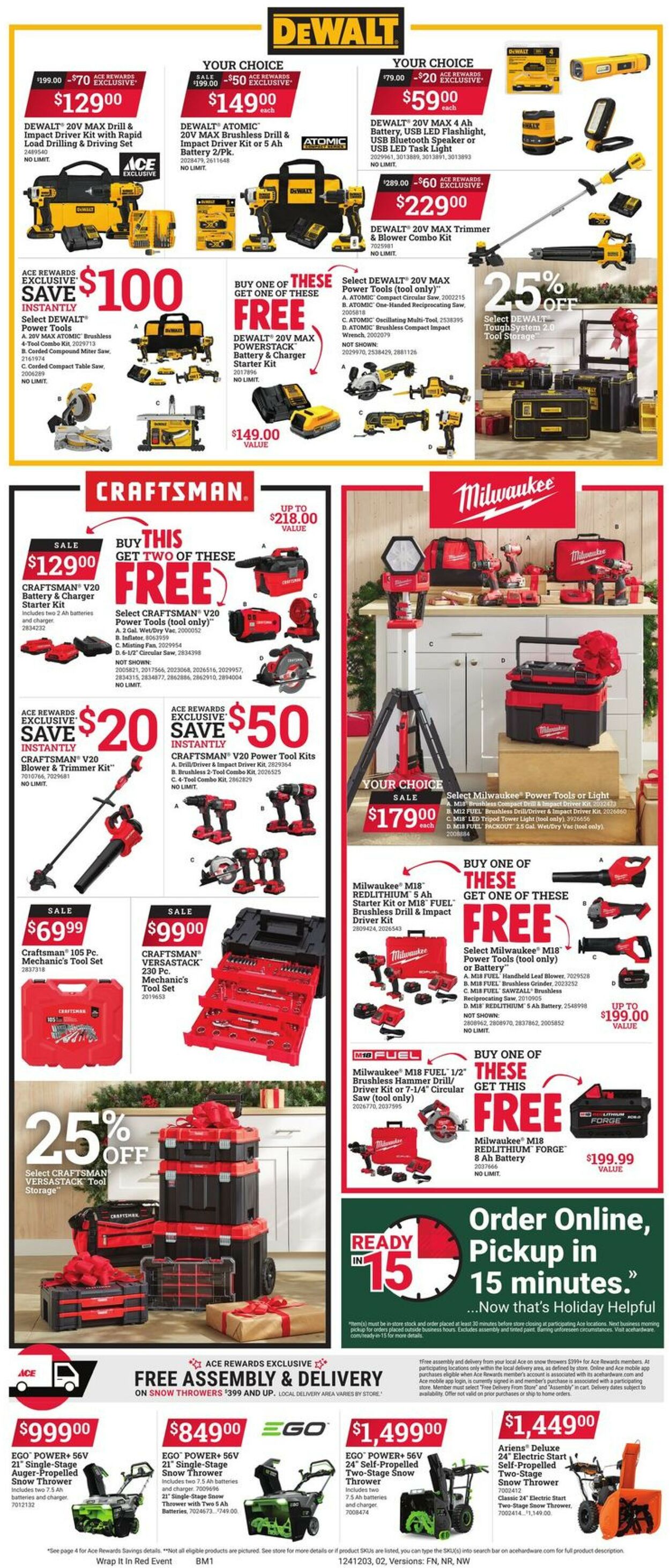 Catalogue Ace Hardware from 12/03/2024