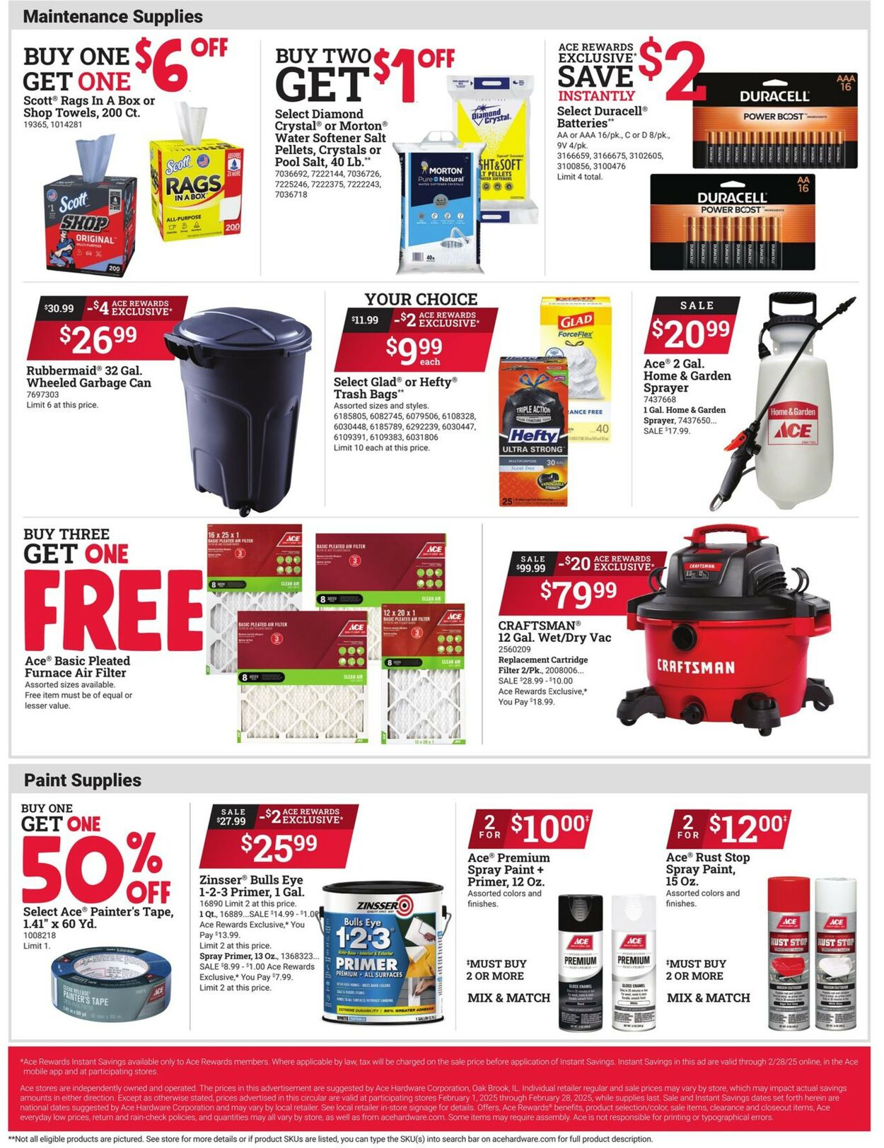 Catalogue Ace Hardware from 02/01/2025