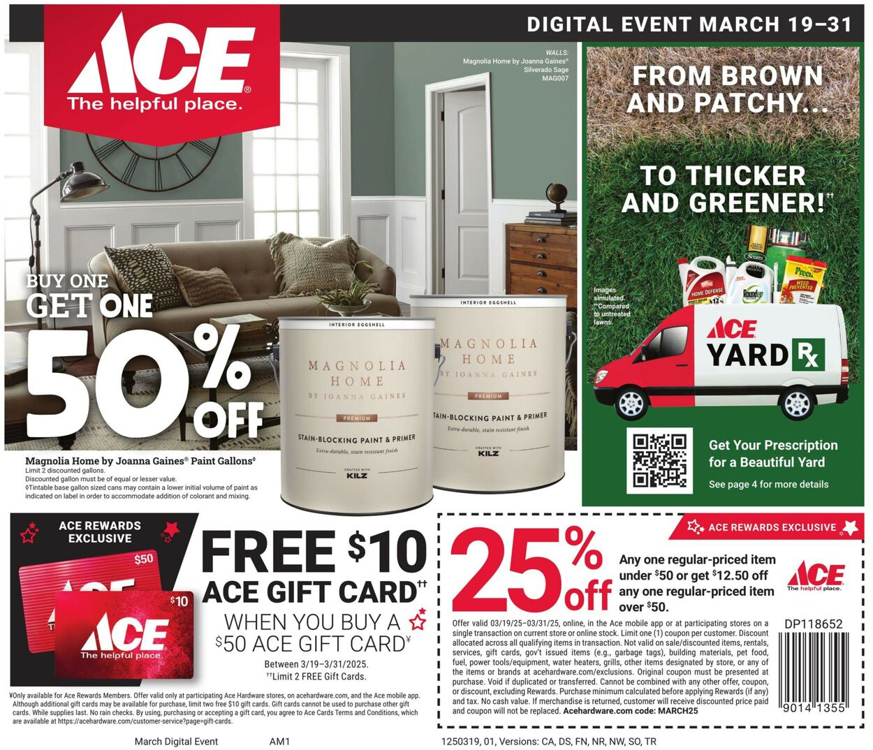 Catalogue Ace Hardware from 03/19/2025