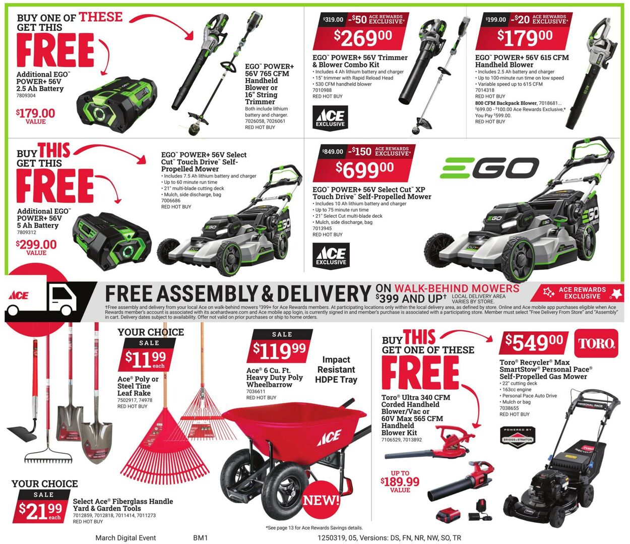 Catalogue Ace Hardware from 03/19/2025