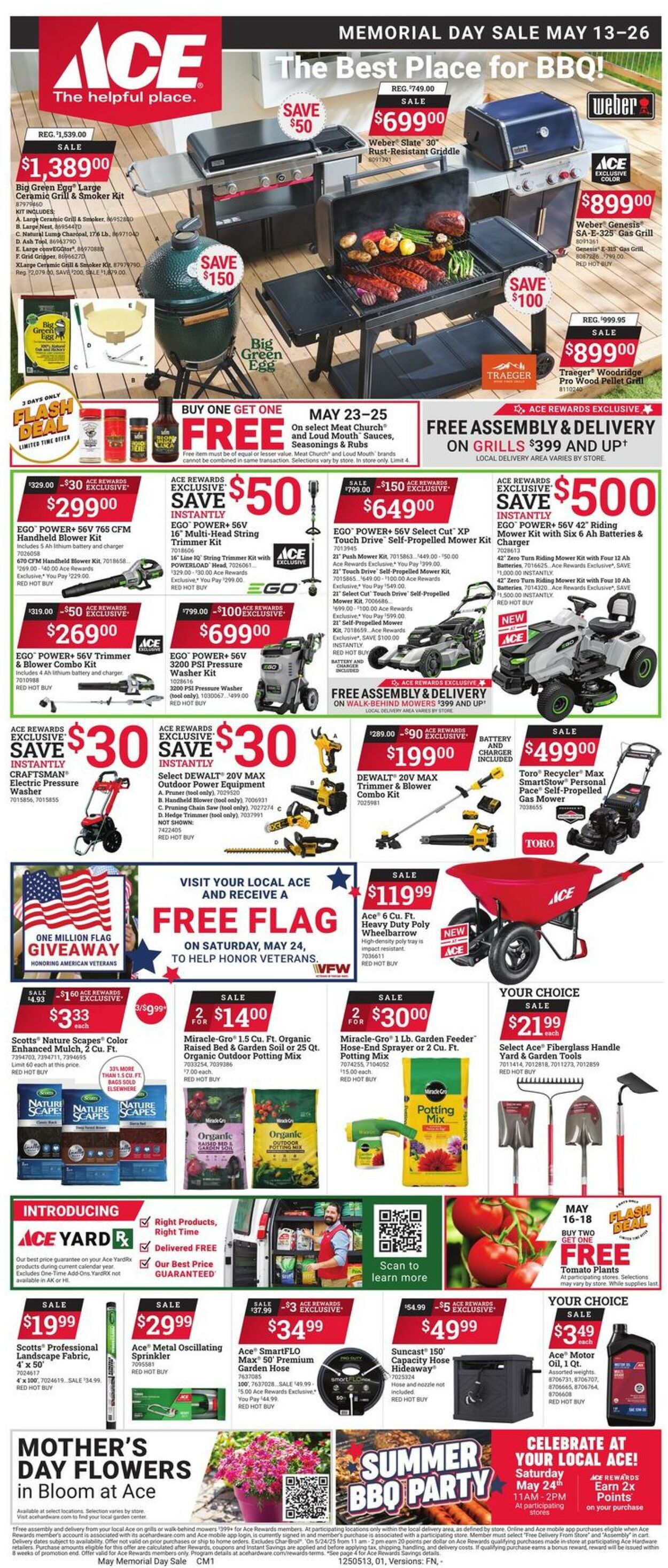 Catalogue Ace Hardware from 05/13/2025